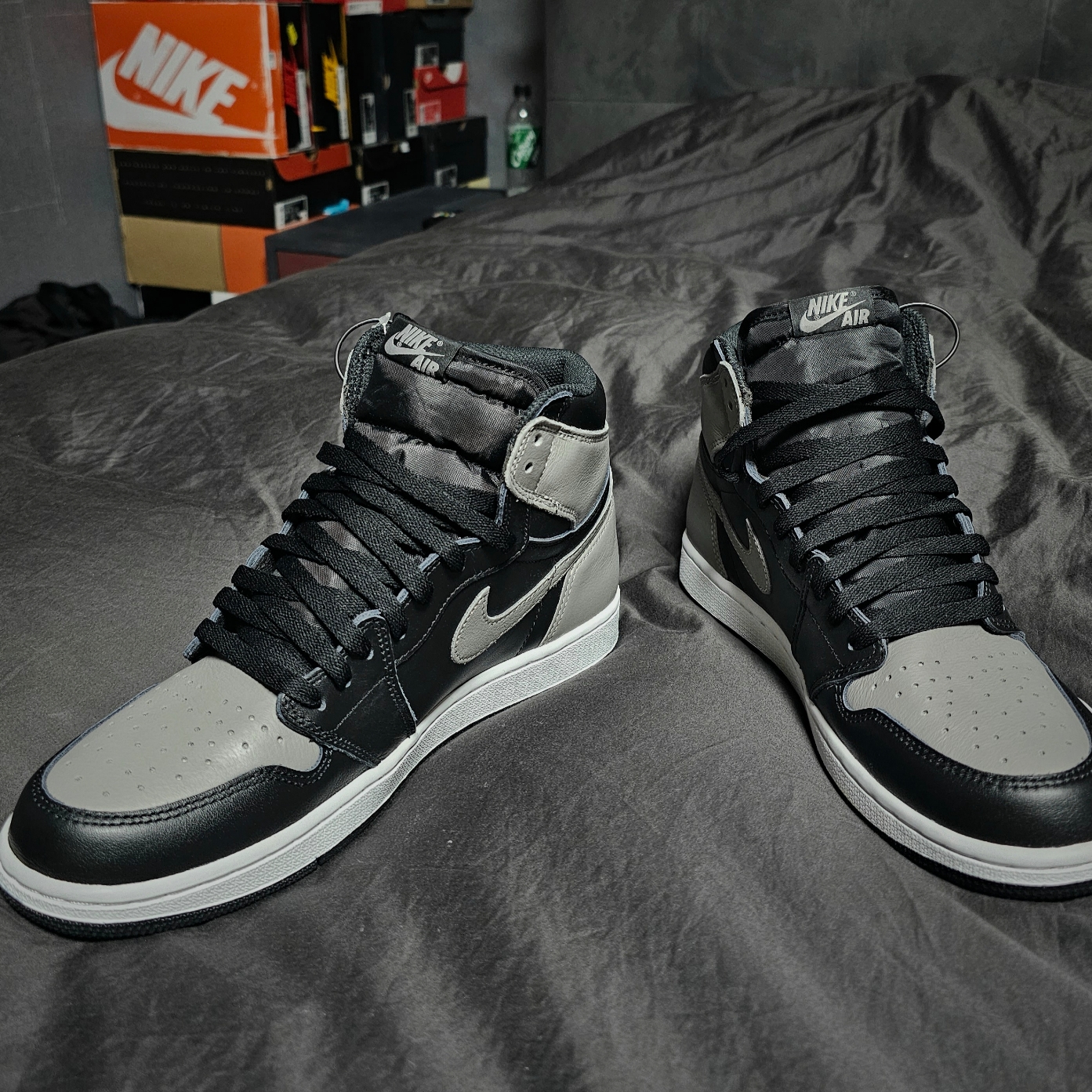 Jordan 1 Retro High OG Shadow 2018 착용 스타일 - 4