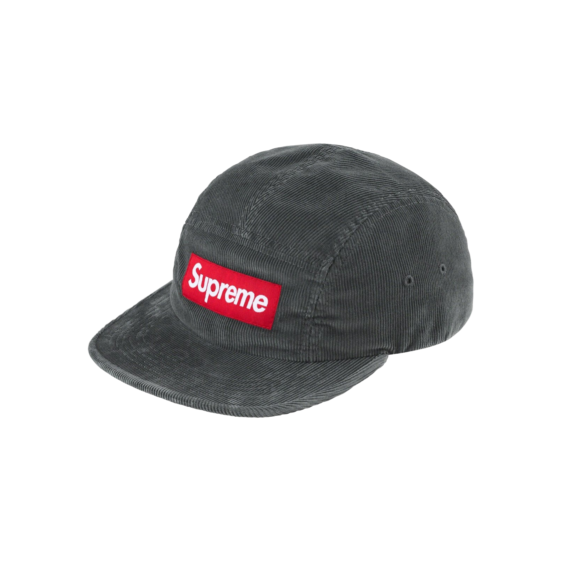 Supreme Corduroy Camp Cap Grey - 23FW 상세 이미지 1