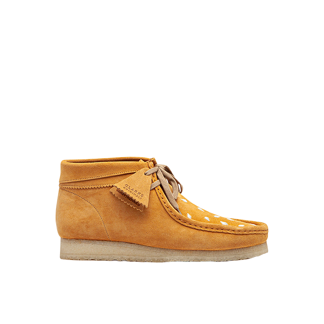 클락스 x 반디 더 핑크 왈라비 부츠 탄(Clarks x Vandy The Pink Wallabee Boot Tan)