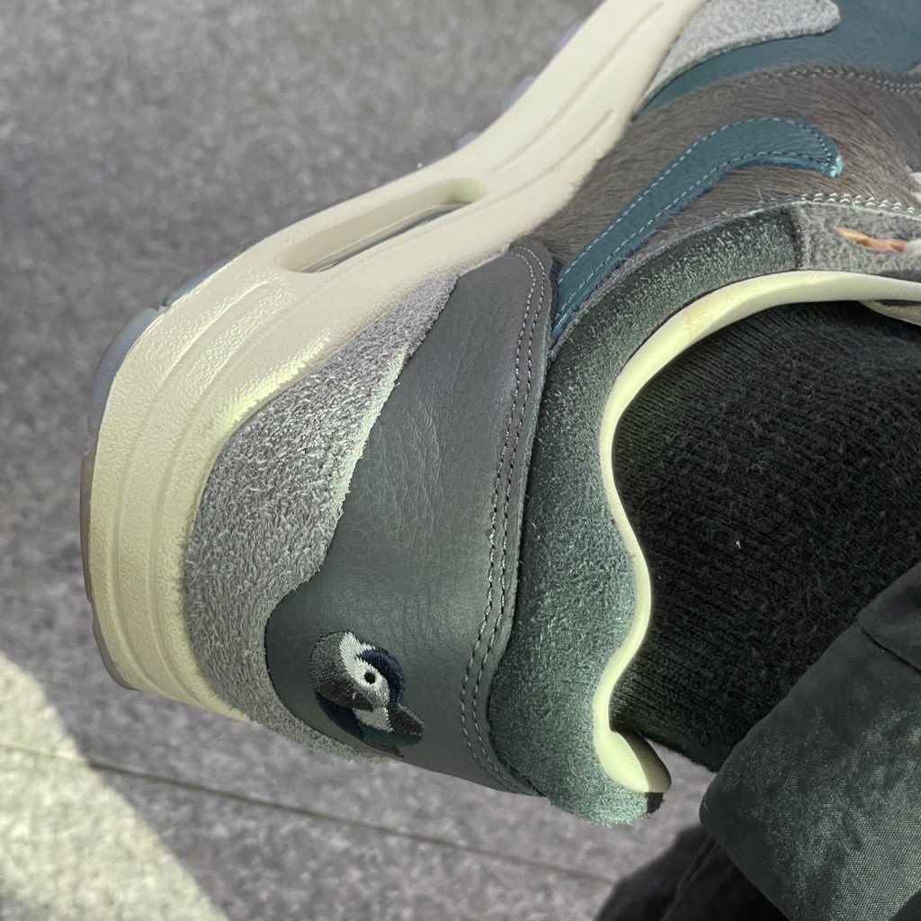 Nike x Kasina Air Max 1 SP Won-Ang Particle Grey 착용 스타일
