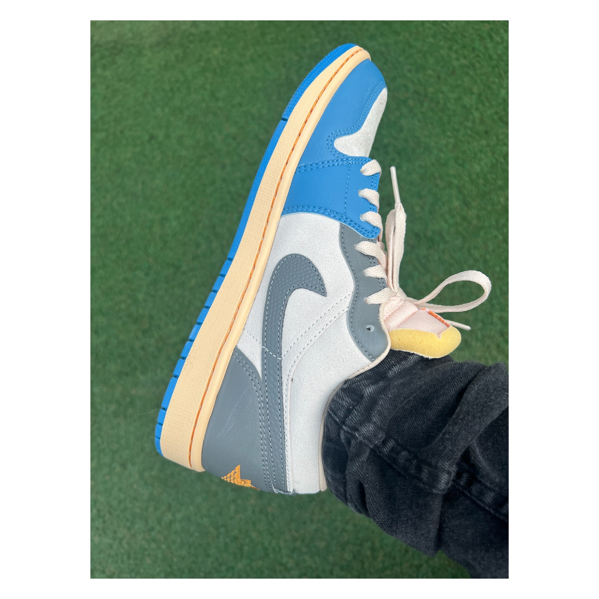 Nike x Born X Raised SB Dunk Low Pro QS One Block at a Time, Nike x Yuto Horigome SB Dunk Low Wolf Grey 착용 스타일 - 3