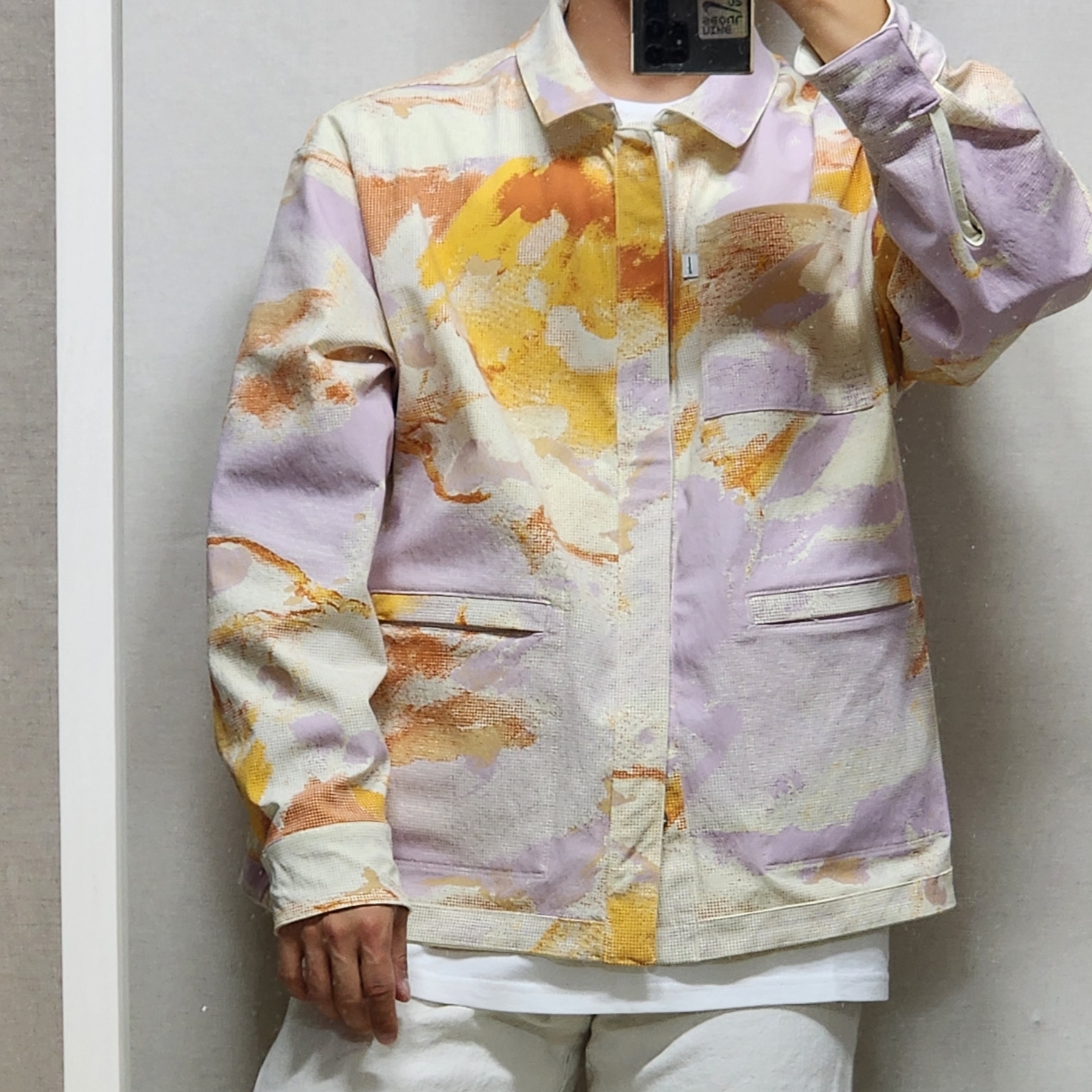 Nike x Doyenne SB Skate Jacket Coconut Milk - Asia 착용 스타일