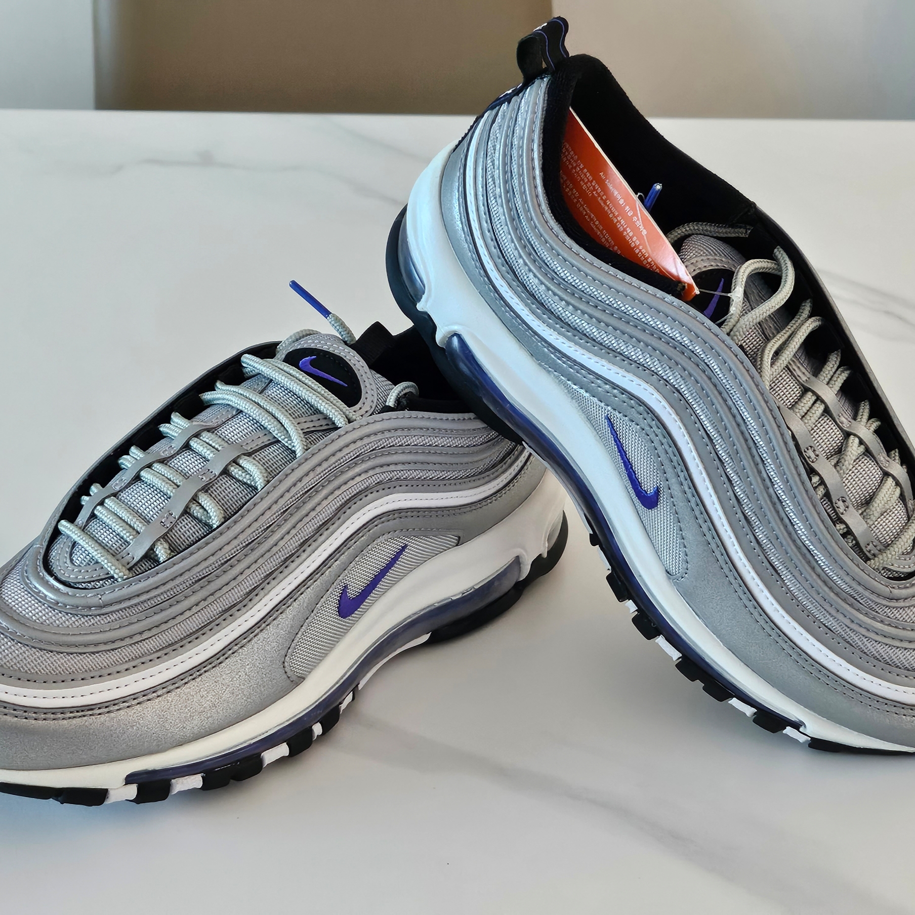 Nike Air Max 97 Persian Violet 착용 스타일 - 1