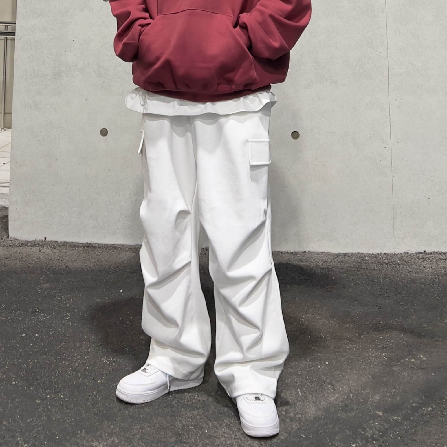 Nike Air Force 1 '07 Low White, Nike x Drake Nocta Air Force 1 Low SP Certified Lover Boy White 착용 스타일 - 4