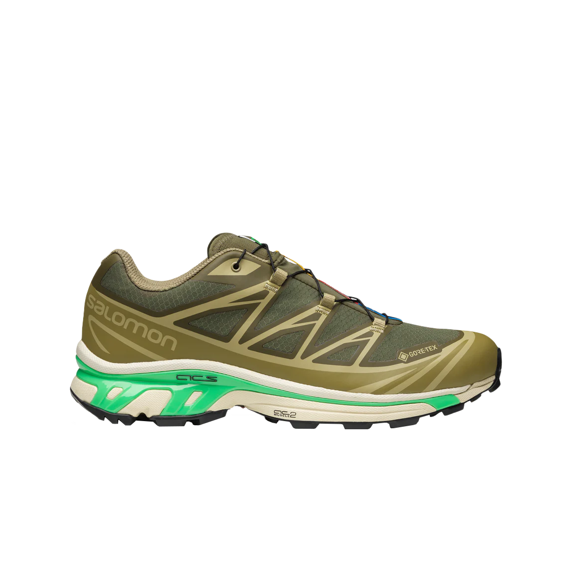 Salomon XT-6 GTX Olive Night 상세 이미지 1