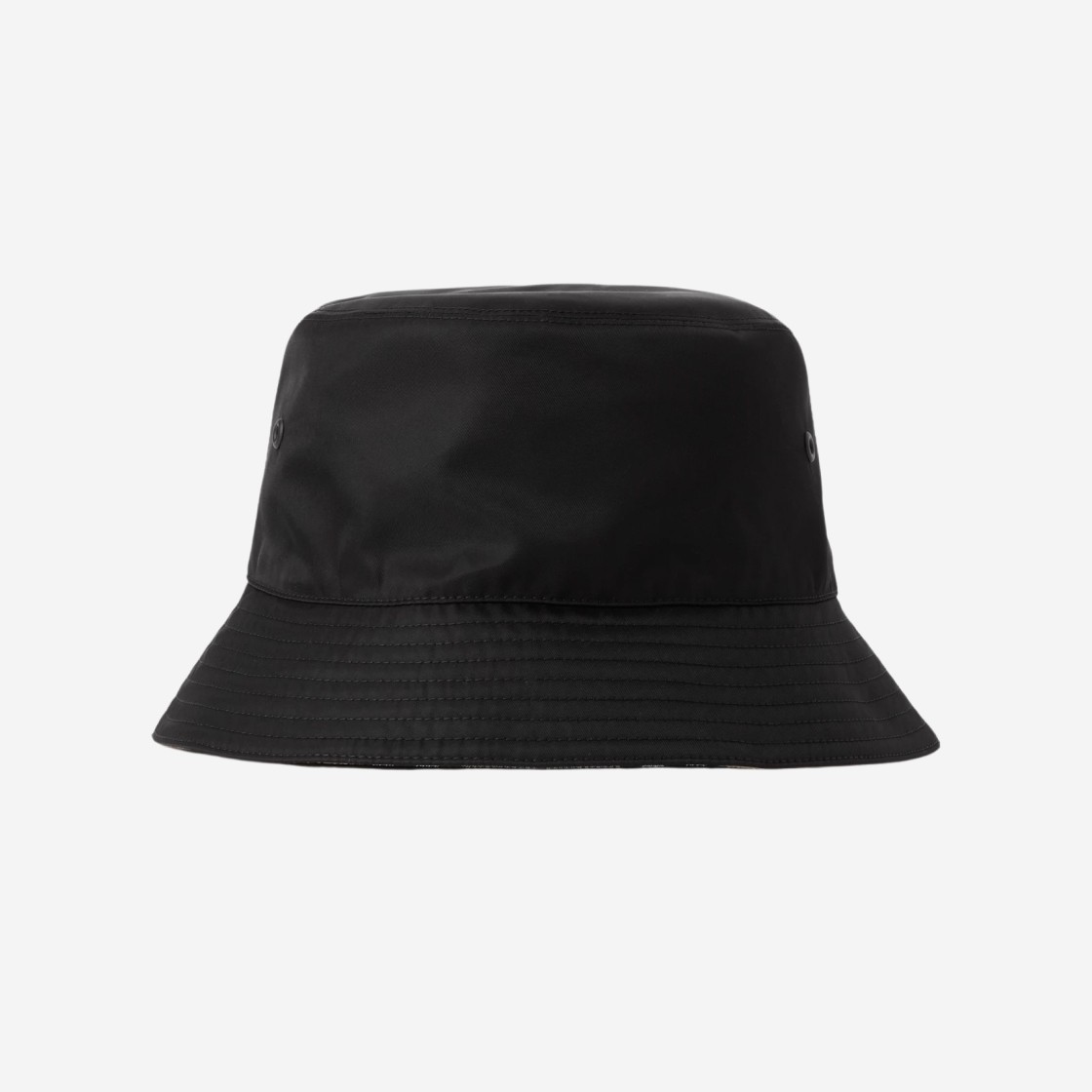 Burberry Nylon Reversible Bucket Hat Black Archive Beige 상세 이미지 1