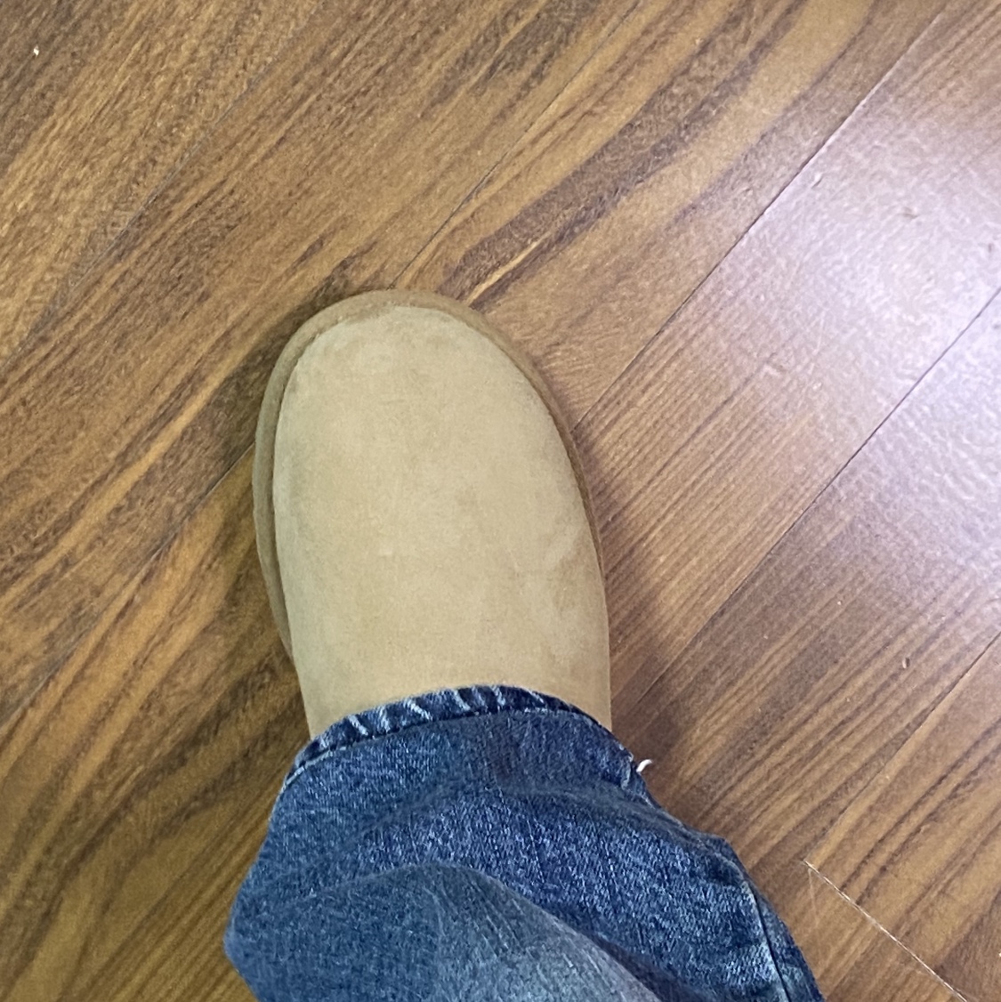 (W) UGG Classic Mini II Boots Chestnut 착용 스타일
