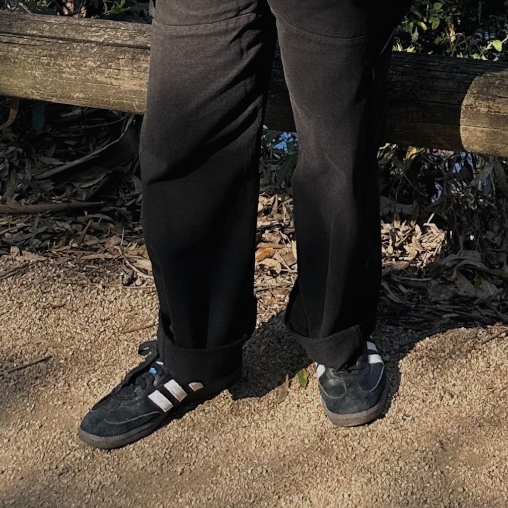 Adidas Samba ADV Black 착용 스타일 - 3