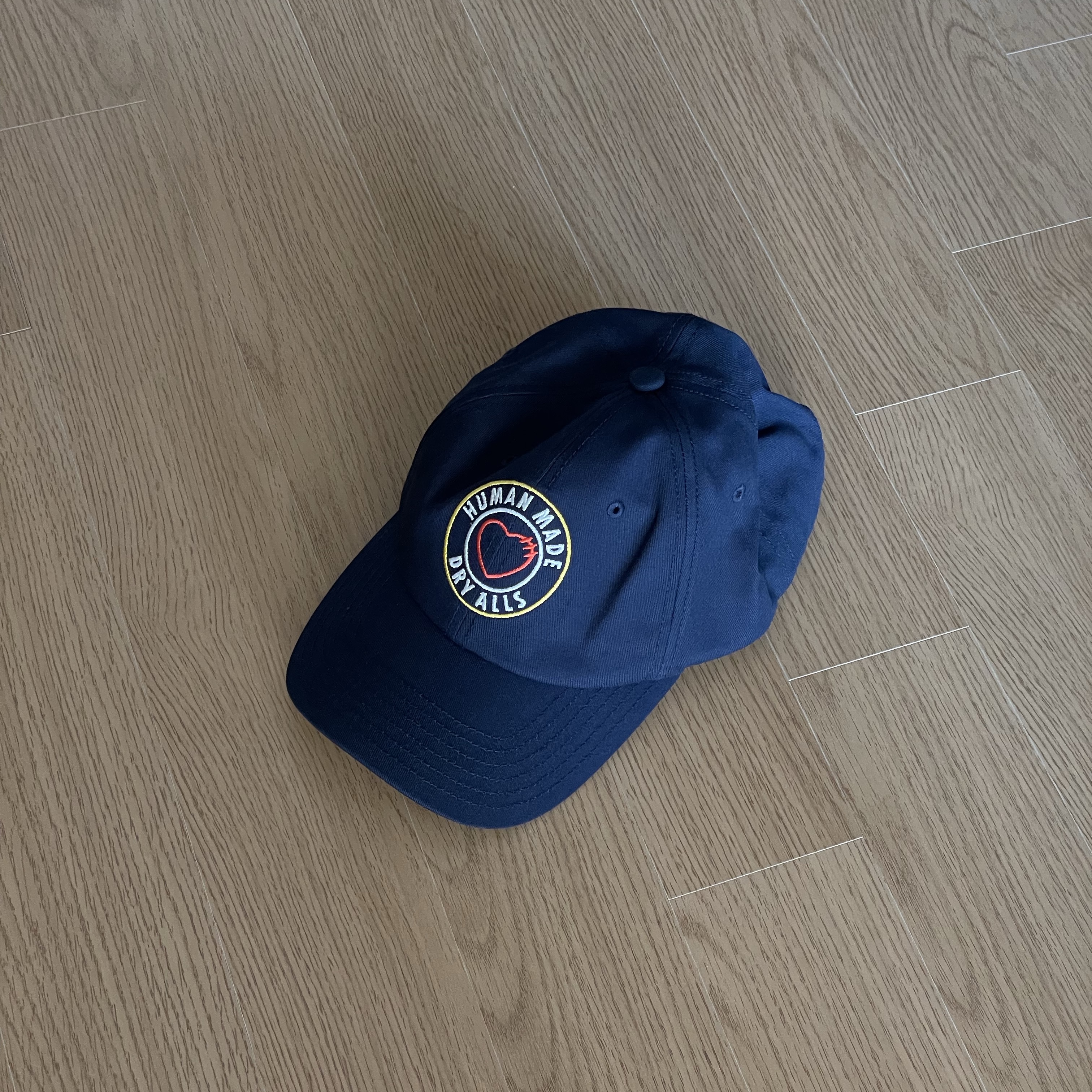 Human Made 6 Panel Twill Cap #2 Navy 착용 스타일