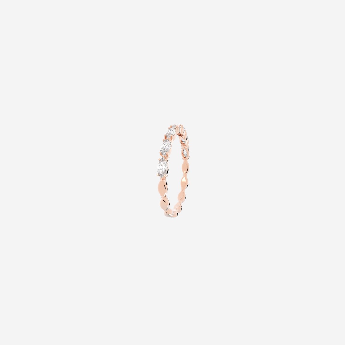 (W) Swarovski Vittore Ring White Rose Gold Plated 상세 이미지 2