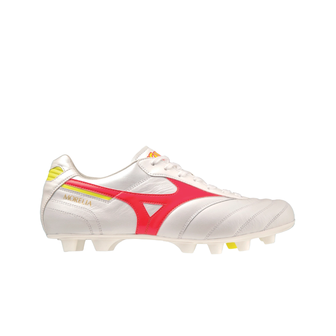 미즈노 모렐리아 II 재팬 화이트 피리코랄 2 볼트 2(Mizuno Morelia II Japan White Piricoral 2 Volt 2) - 1