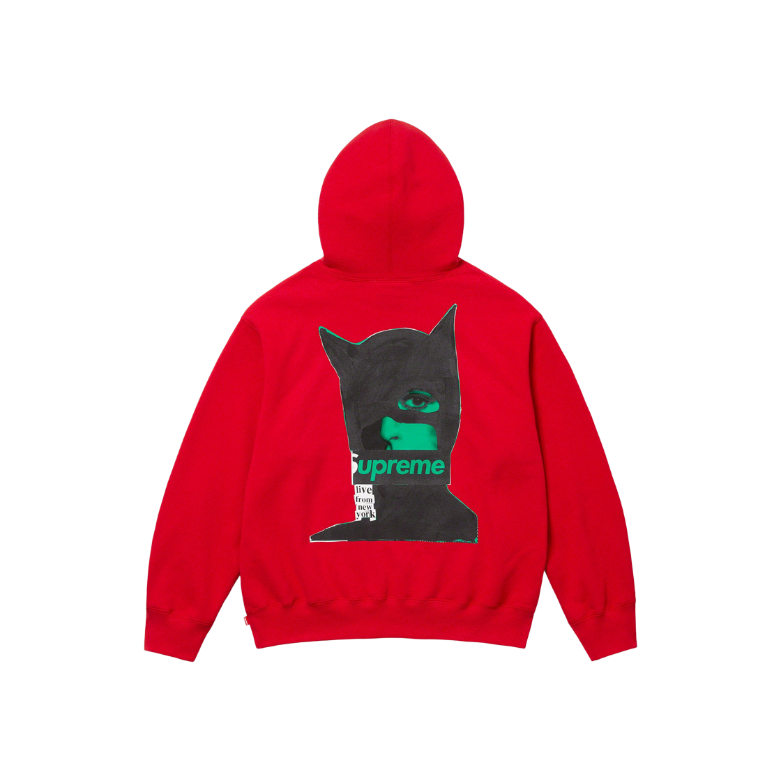 Supreme Catwoman Hooded Sweatshirt Red - 23FW 상세 이미지 1