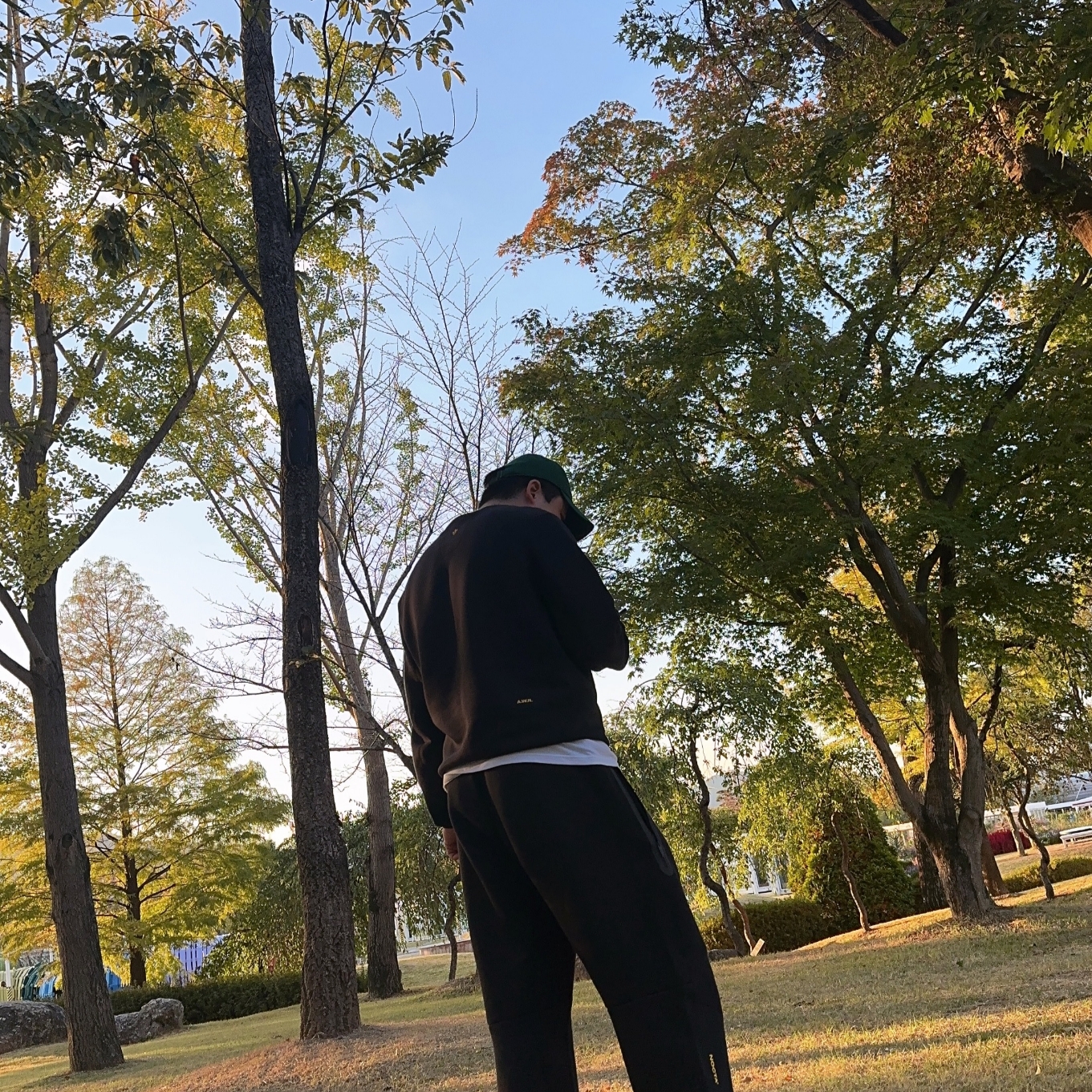 Nike x Drake Nocta Tech Fleece Open Hem Pants Black (FD8460-010) 착용 스타일