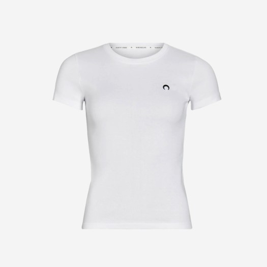 (W) 마린 세르 오가닉 코튼 티셔츠 화이트