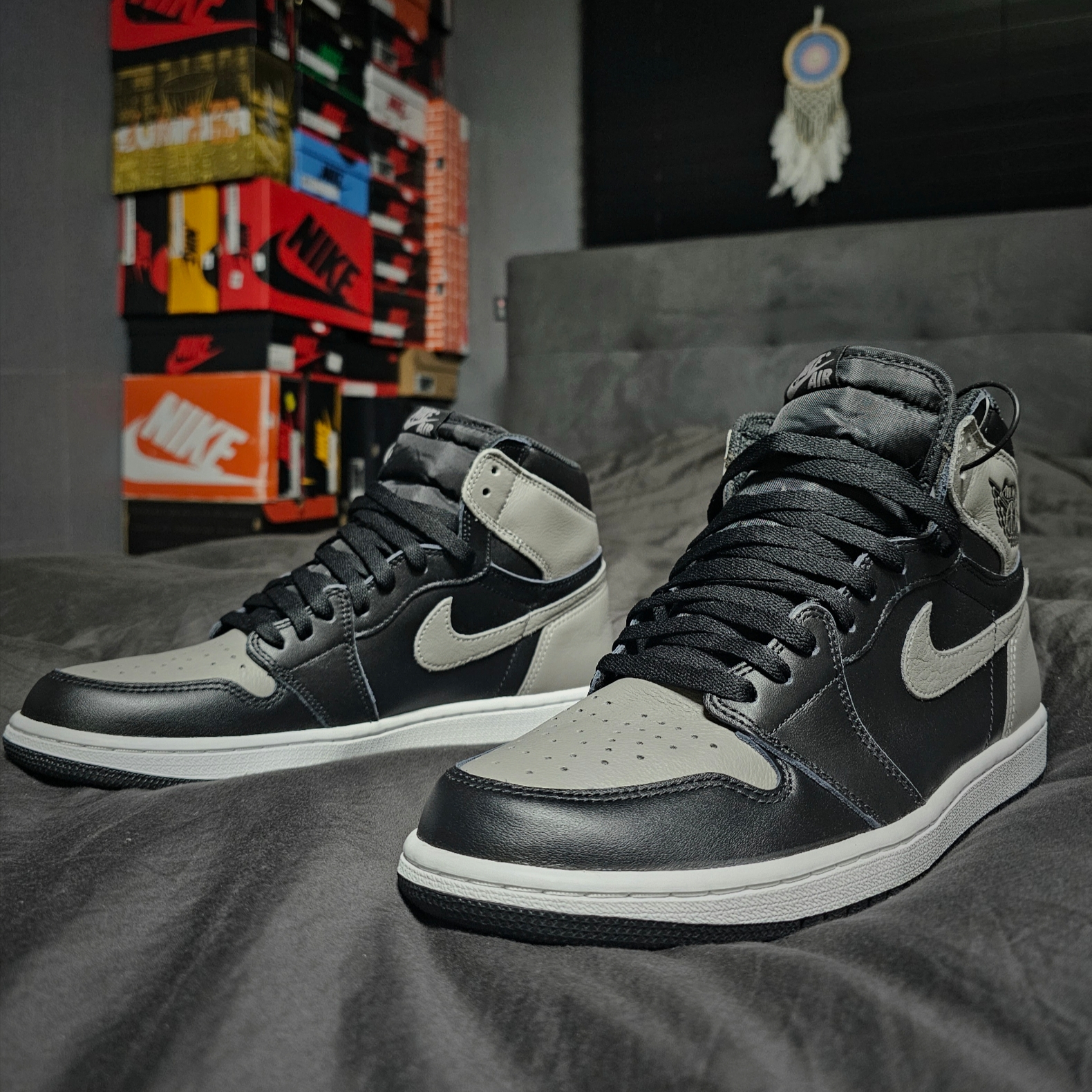 Jordan 1 Retro High OG Shadow 2018 착용 스타일 - 2