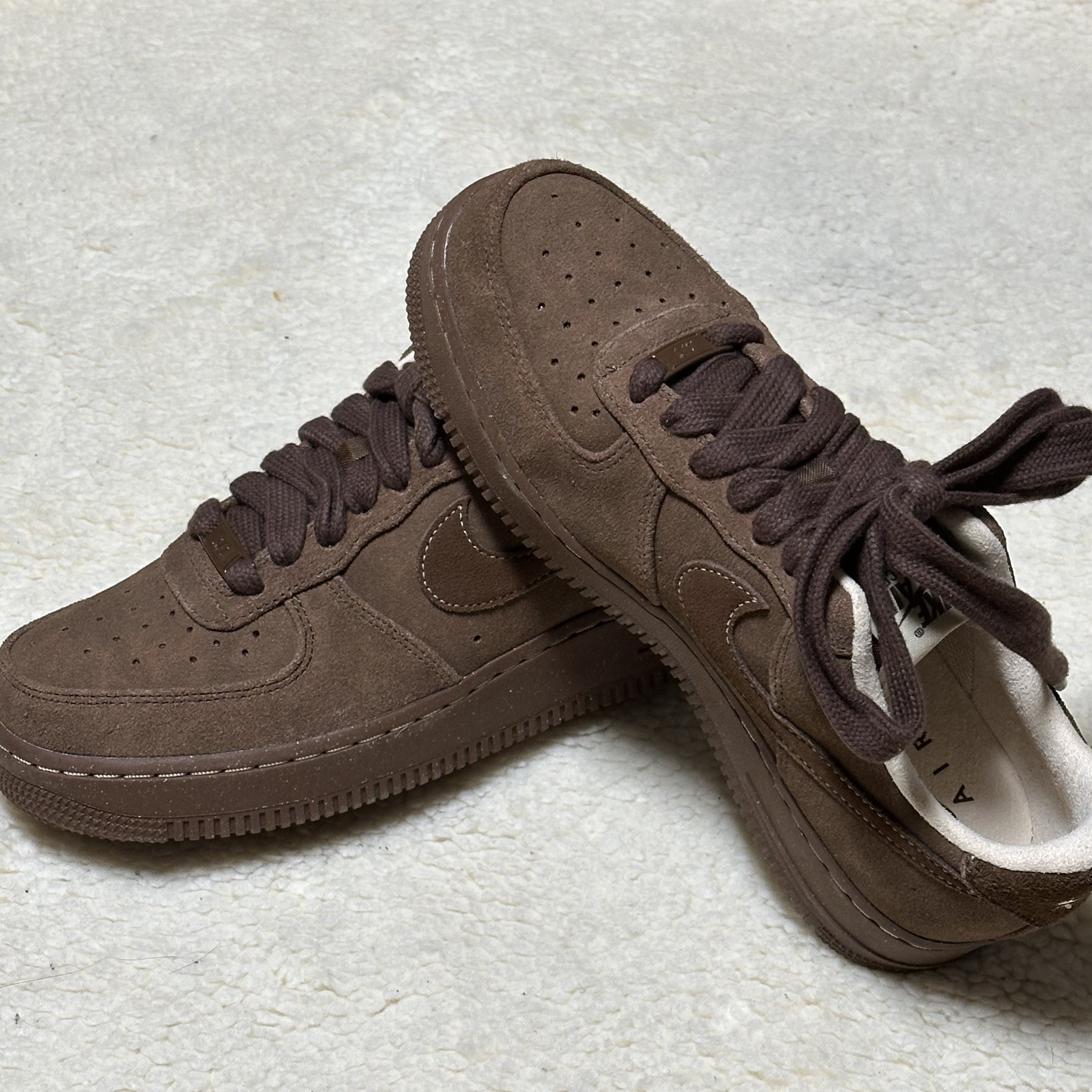 (W) Nike Air Force 1 '07 Cacao Wow 착용 스타일