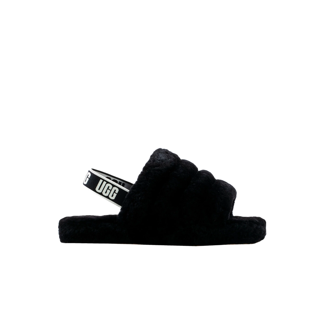 키즈) 어그 플러프 예 클로그 블랙 | UGG | KREAM