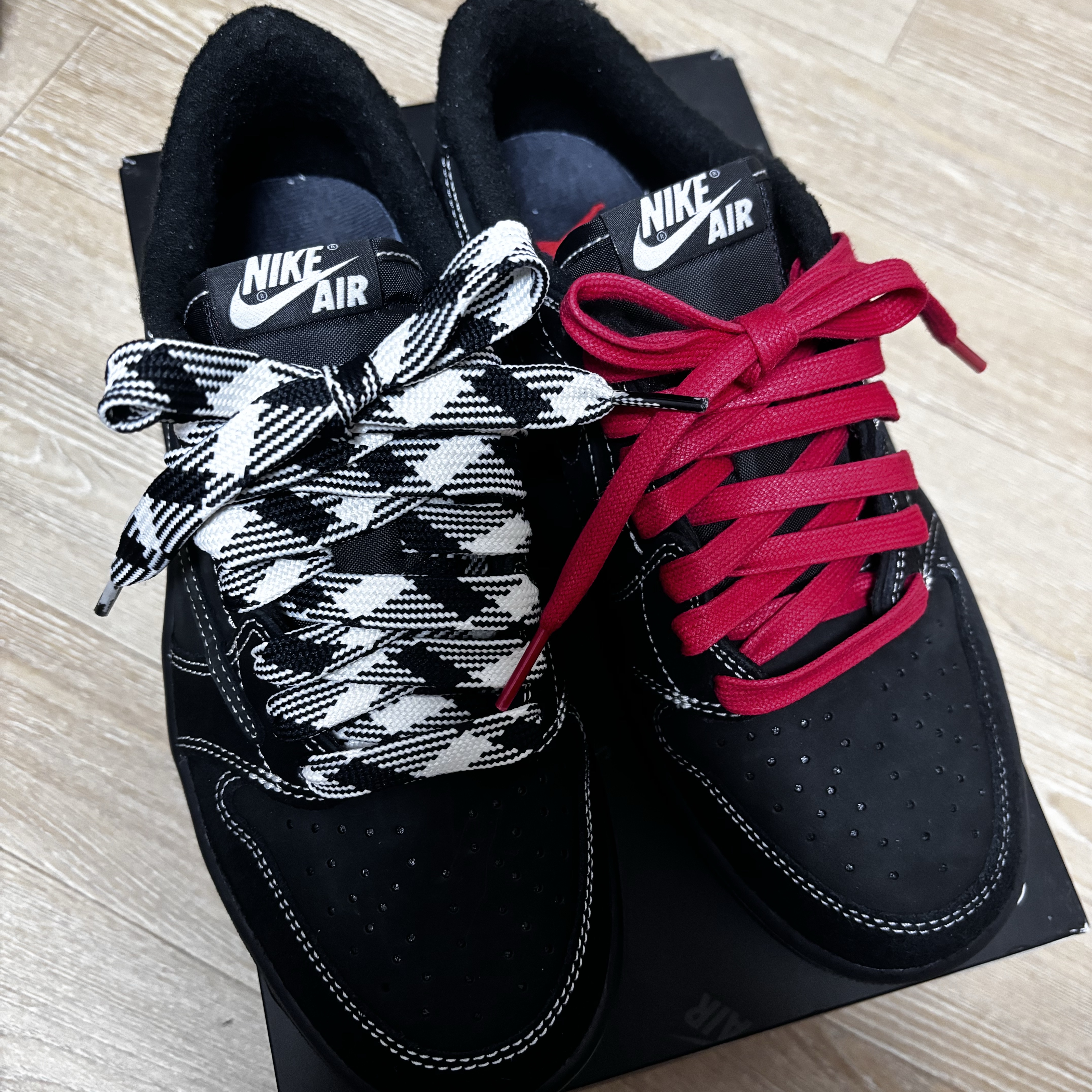 Jordan 1 x Travis Scott Retro Low OG SP Black Phantom 착용 스타일