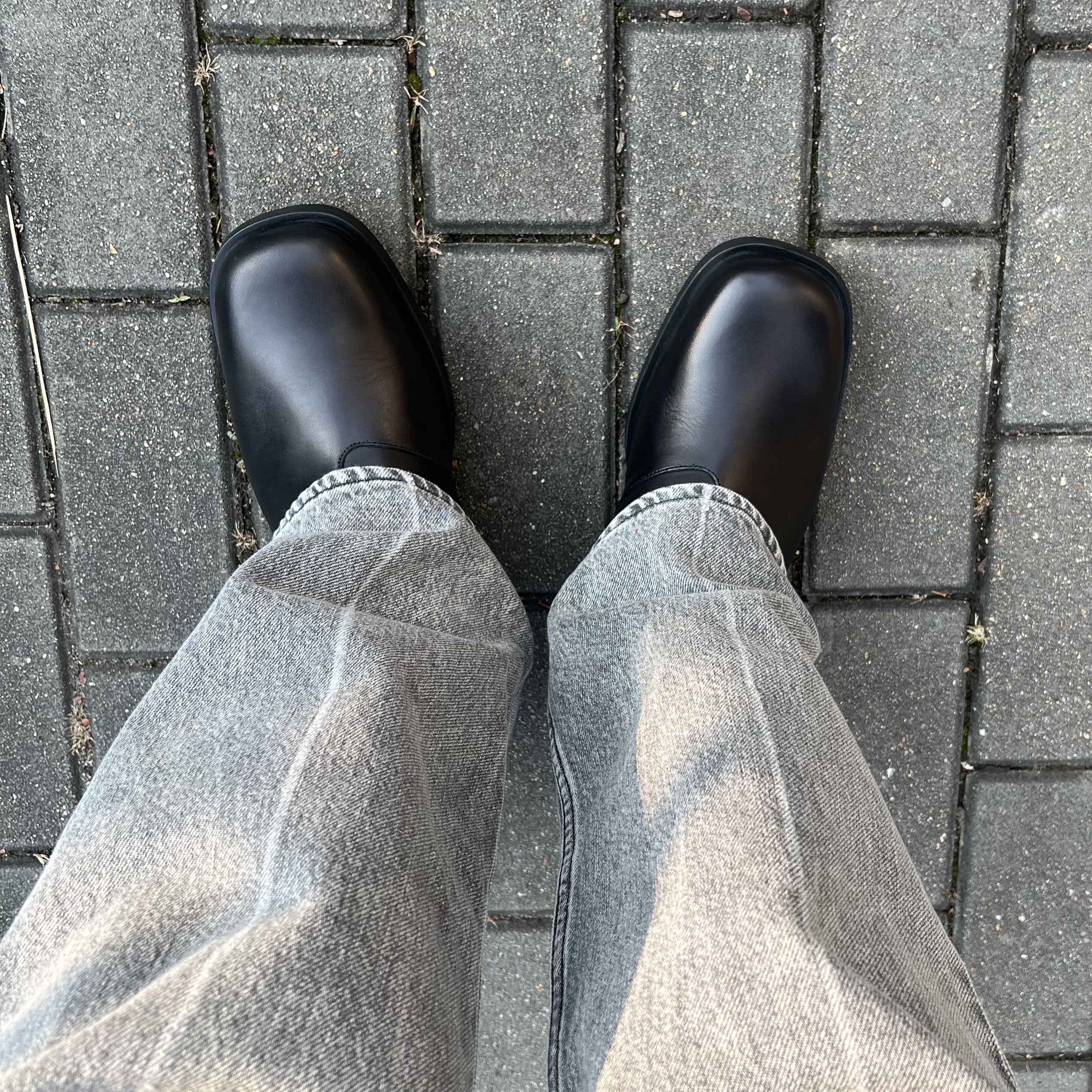 Our Legacy Camion Boot Black 착용 스타일