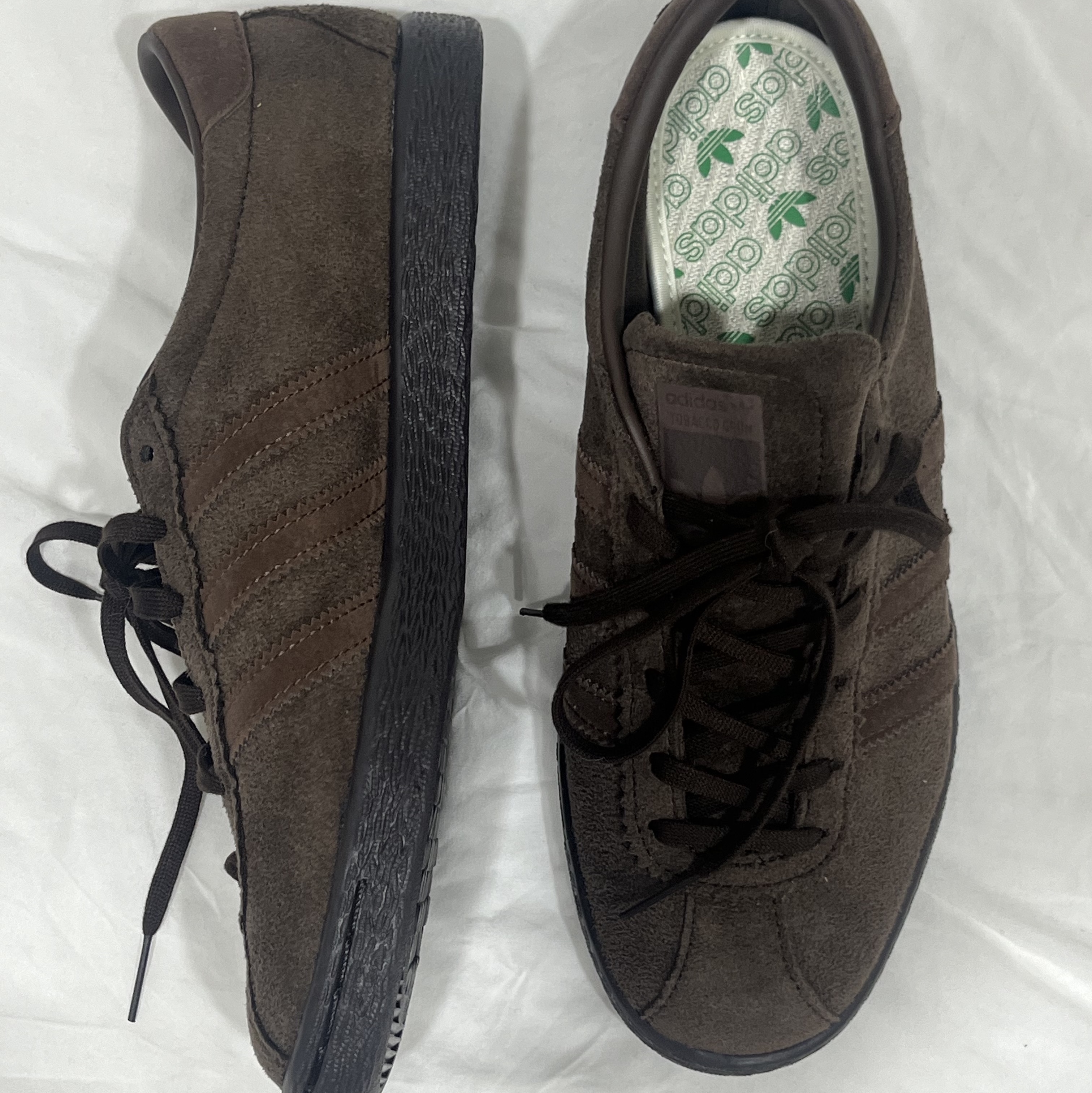 Adidas Tobacco Gruen Dark Brown 착용 스타일 - 3