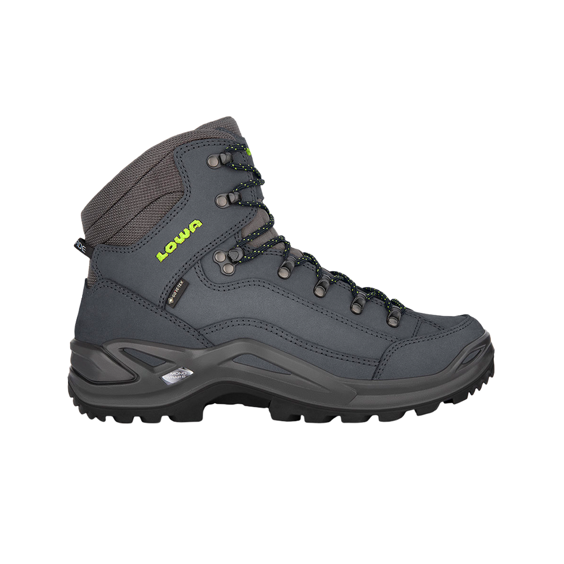 로바 레니게이드 고어텍스 미드 다크 블루 라임(Lowa Renegade GTX Mid Dark Blue Lime)