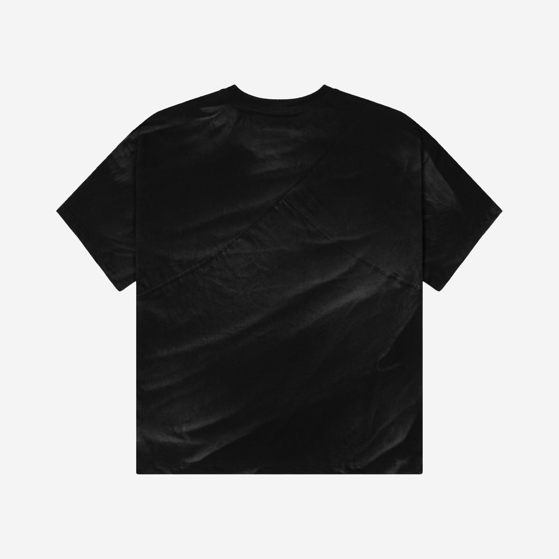 Waviness X-Ray Dirty Washing T-Shirt Black 상세 이미지 2