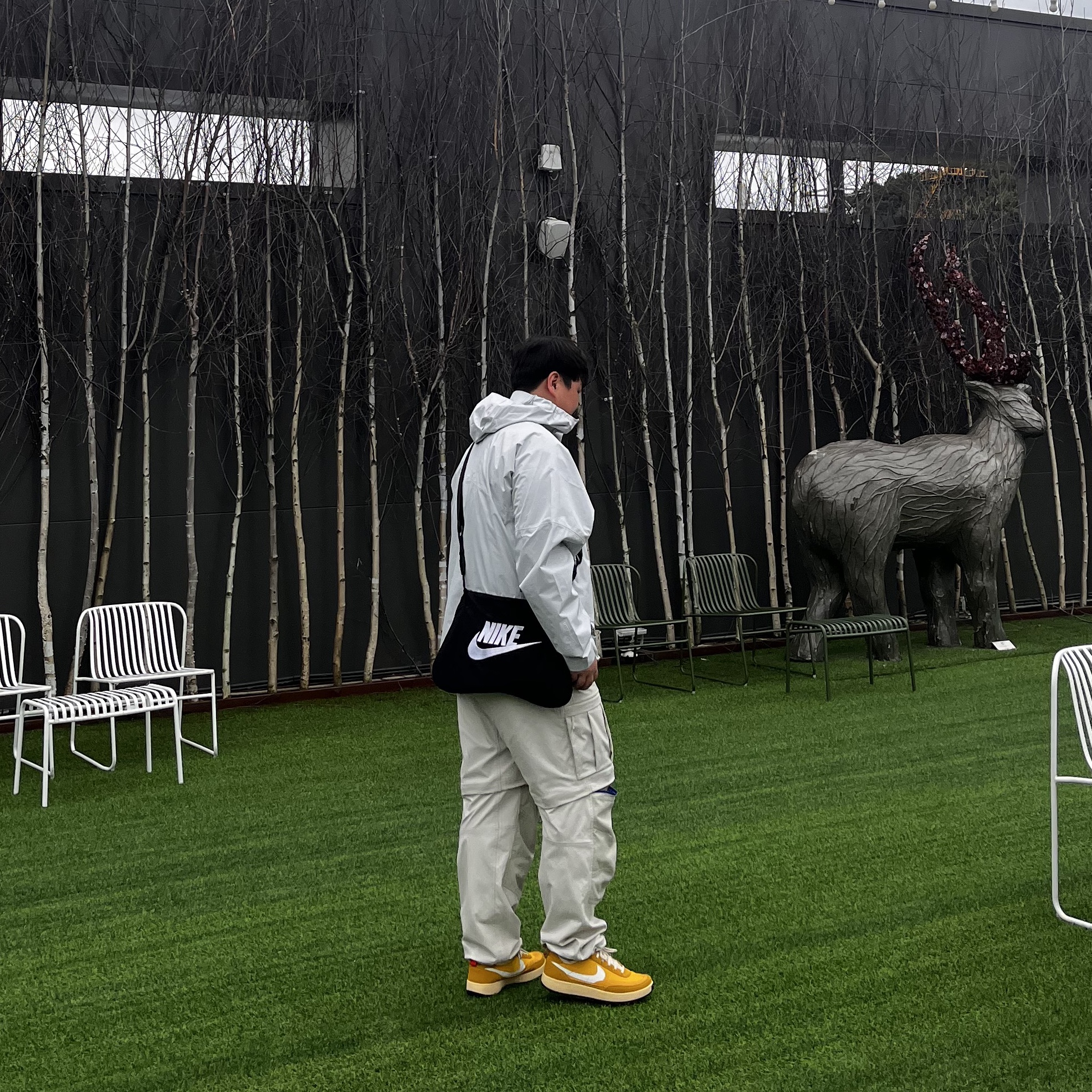 Nike x Tom Sachs General Purpose Shoe Archive, Nike ACG Smith Summit Cargo Pants Light Bone - Asia 착용 스타일