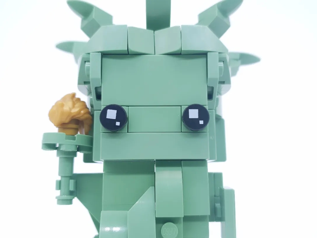 Lego Brickheadz Lady Liberty 착용 스타일 - 2