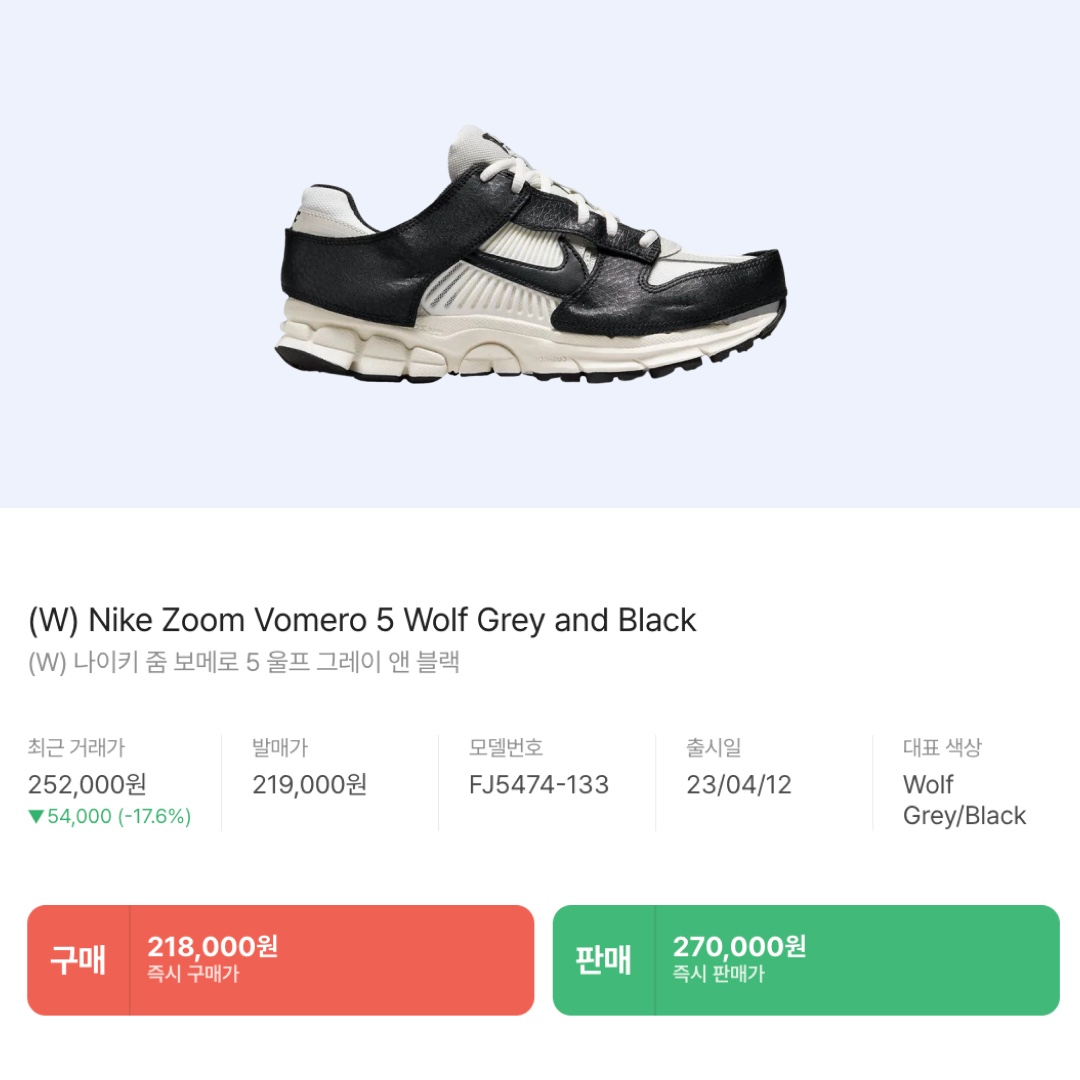 (W) Nike Zoom Vomero 5 Wolf Grey and Black, Nike Zoom Vomero 5 SP Anthracite 2023 착용 스타일 - 3