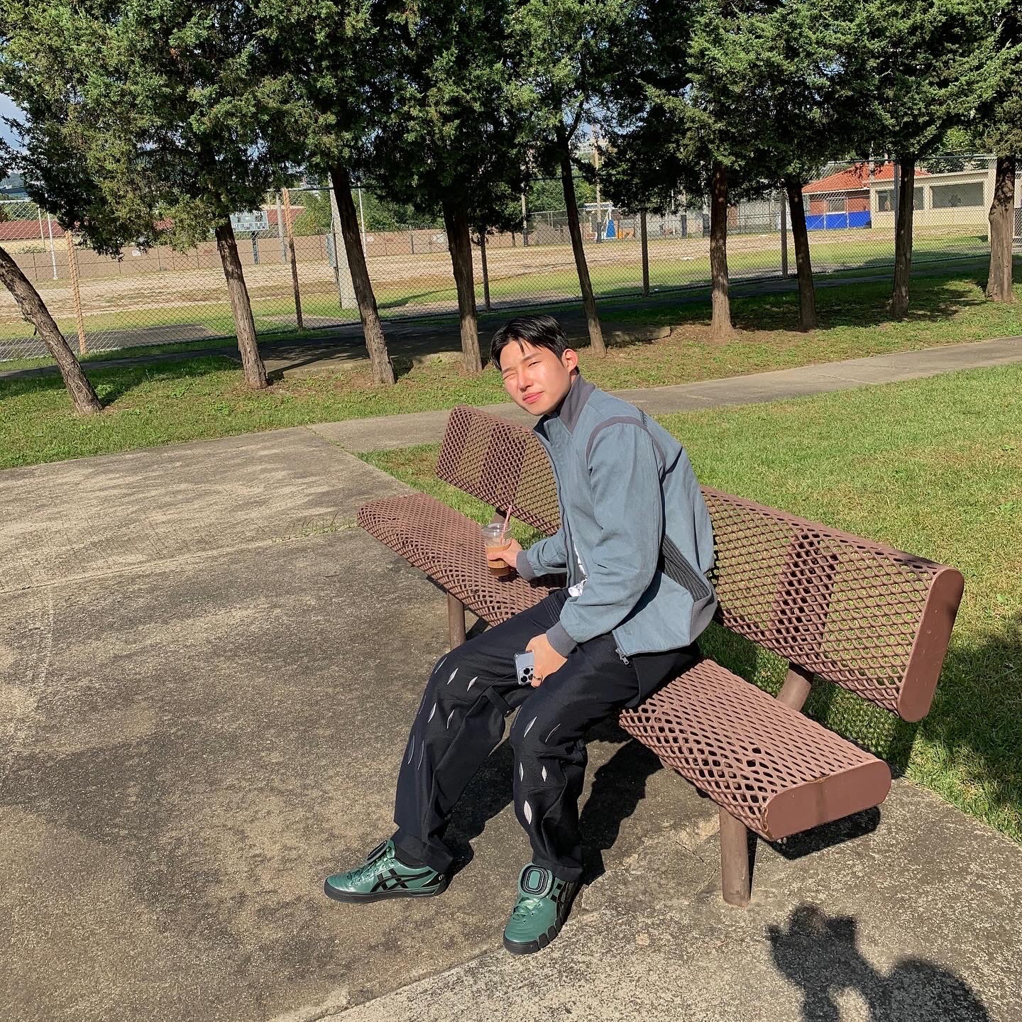 Asics x Otto 958 Gel-Flexkee 958 Hunter Green Black, Stussy x Takahiromiyashita The Soloist 40 WT T-Shirt 착용 스타일 - 1