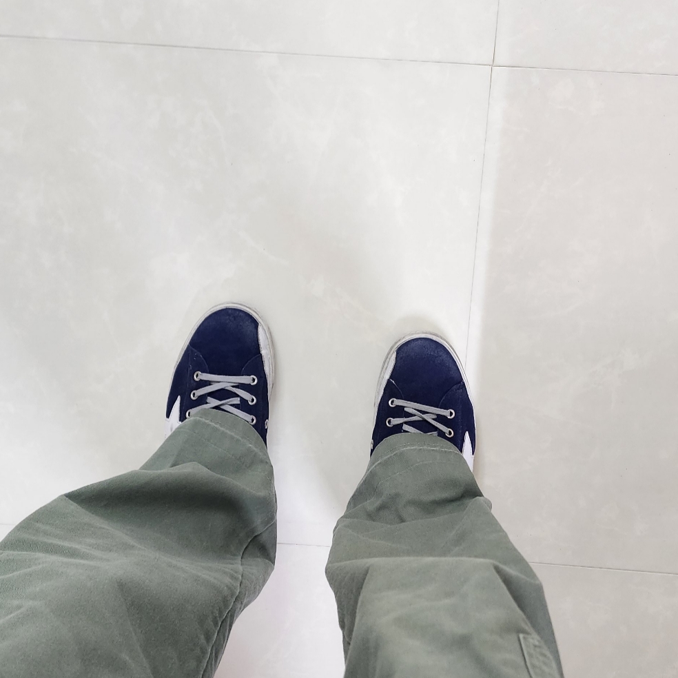 Golden Goose Francy Sneakers Night Blue White 착용 스타일 - 5