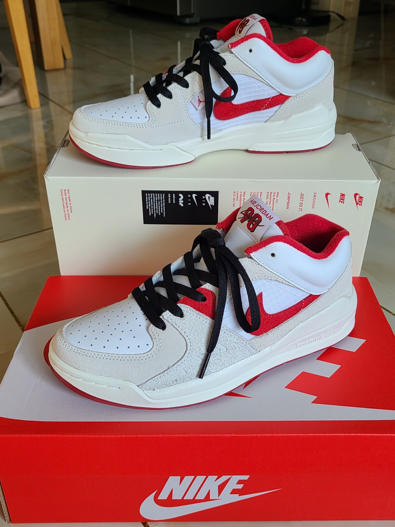Jordan Stadium 90 White Clover 착용 스타일 - 2
