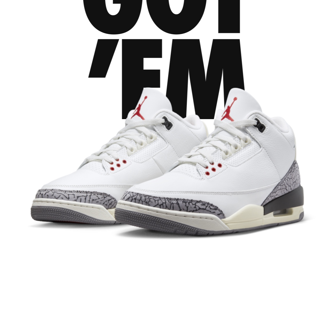 Jordan 3 Retro White Cement Reimagined 착용 스타일
