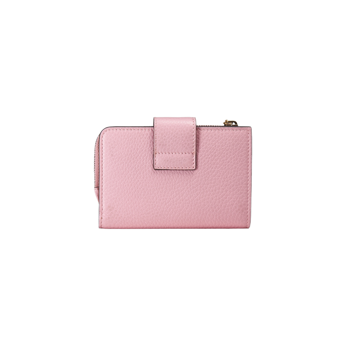 Gucci Medium Double G Wallet with Bamboo Pink Leather 상세 이미지 3