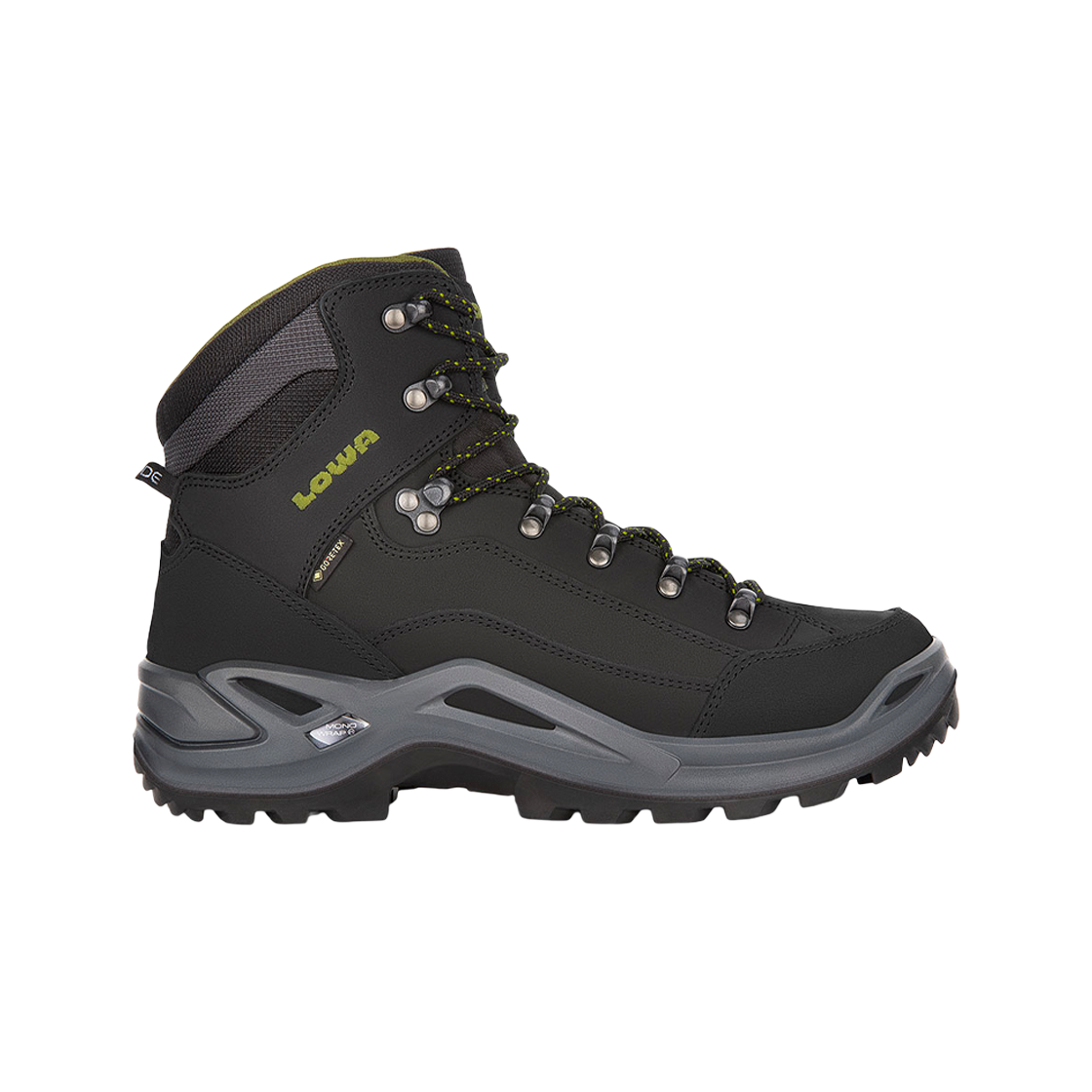 로바 레니게이드 고어텍스 미드 블랙 올리브(Lowa Renegade GTX Mid Black Olive)