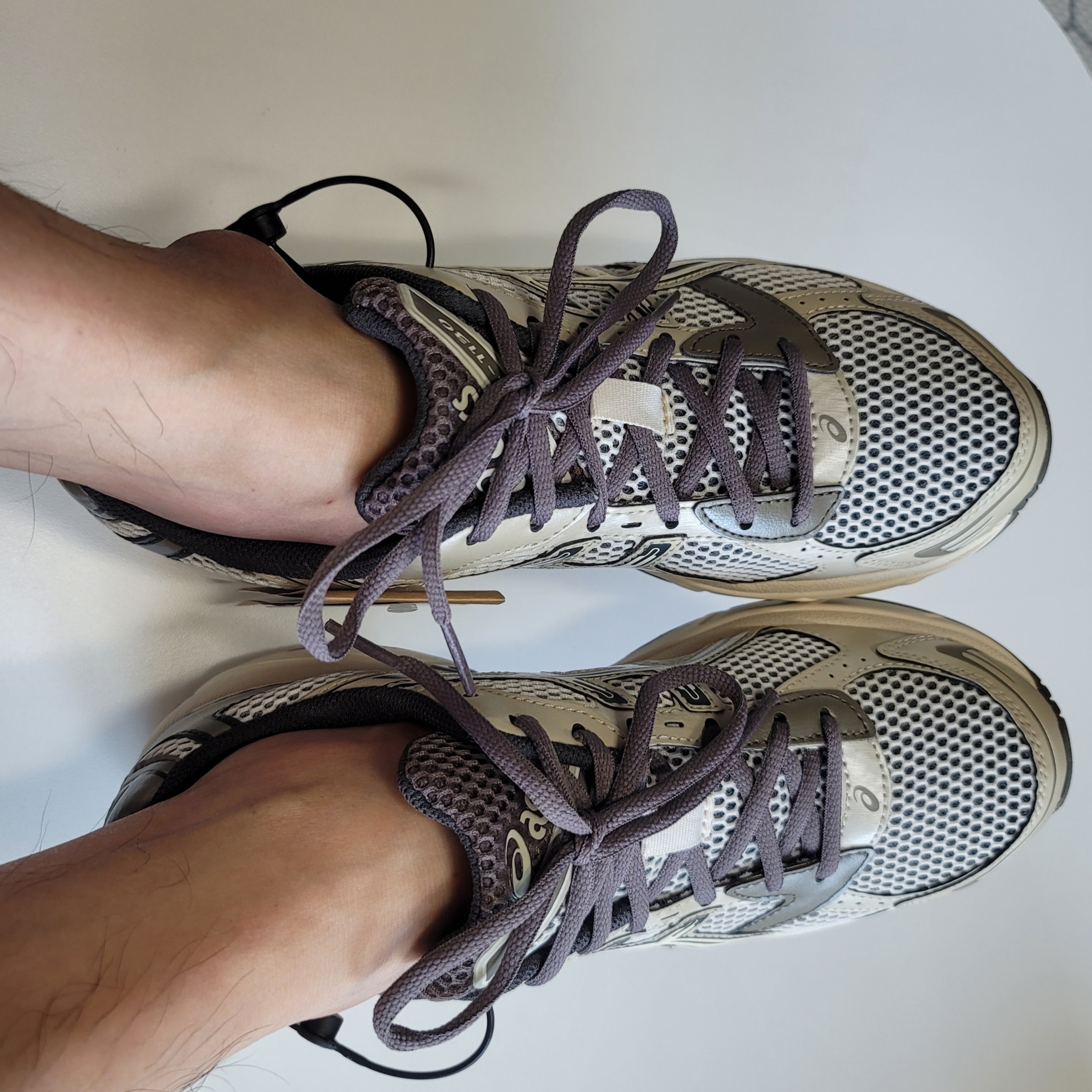 Asics Gel-1130 Birch Dark Taupe - Korea Exclusive 착용 스타일 - 2