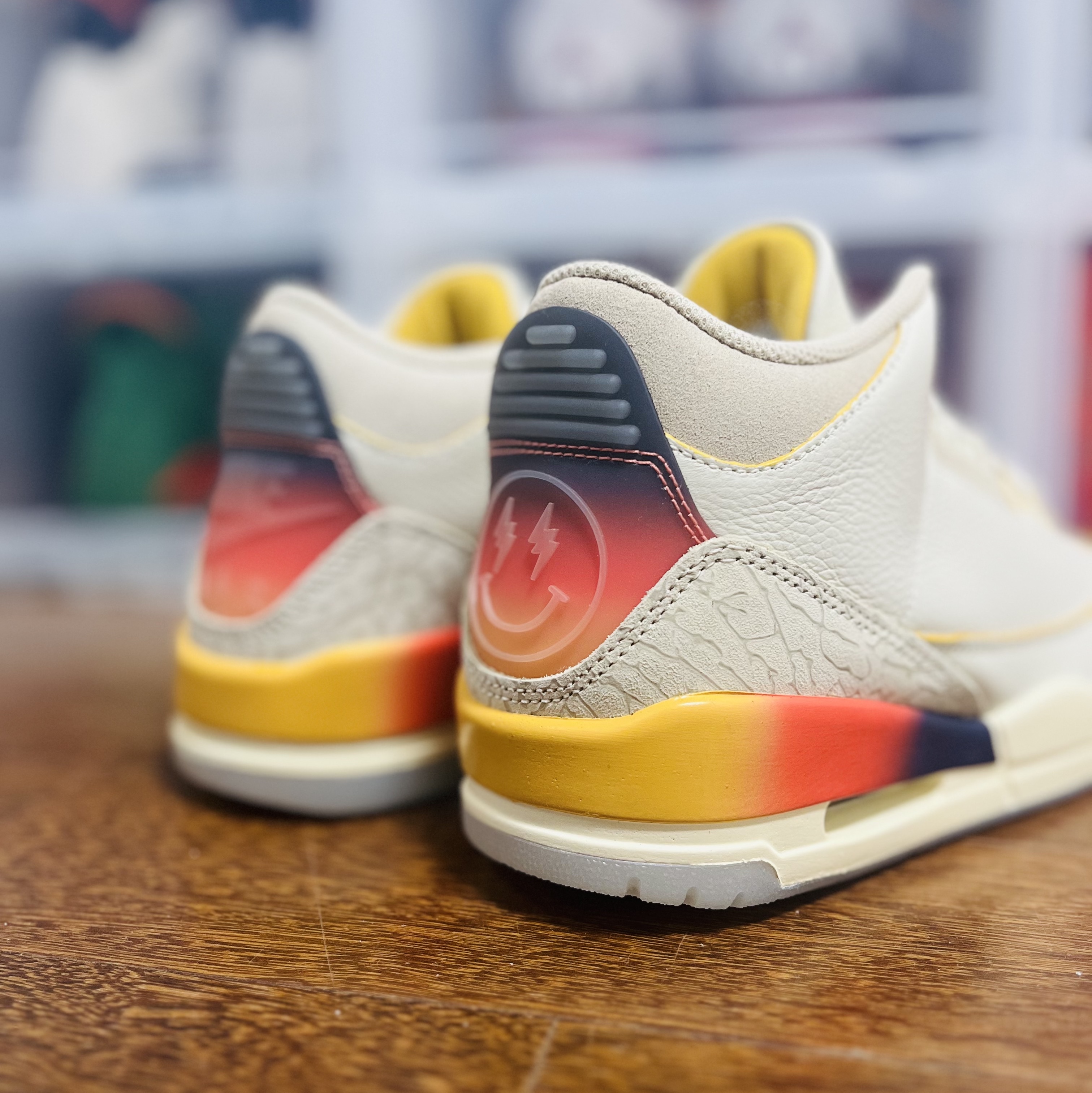 Jordan 3 x J Balvin Retro SP Sunset 착용 스타일 - 1