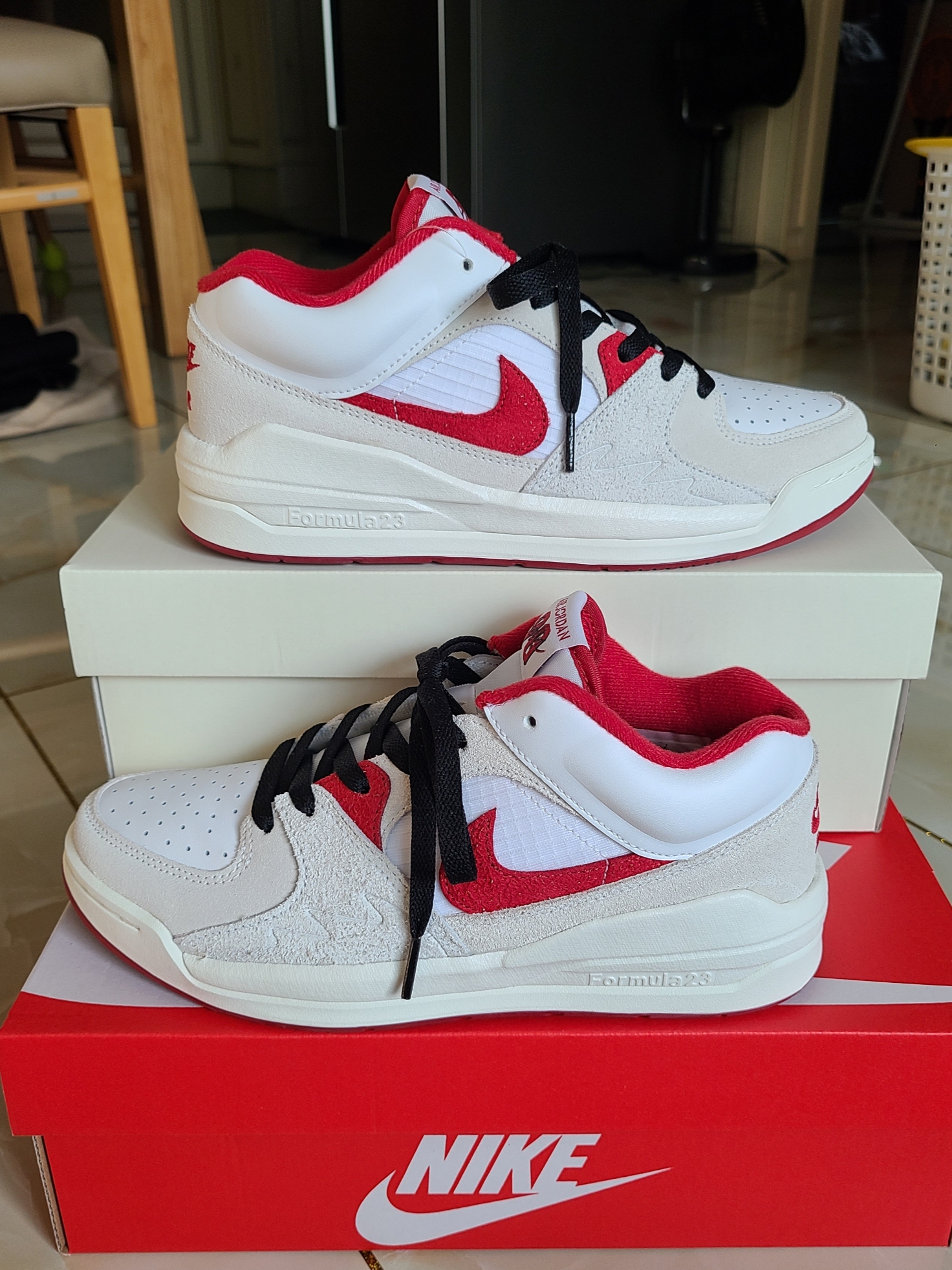 Jordan Stadium 90 White Clover 착용 스타일 - 3