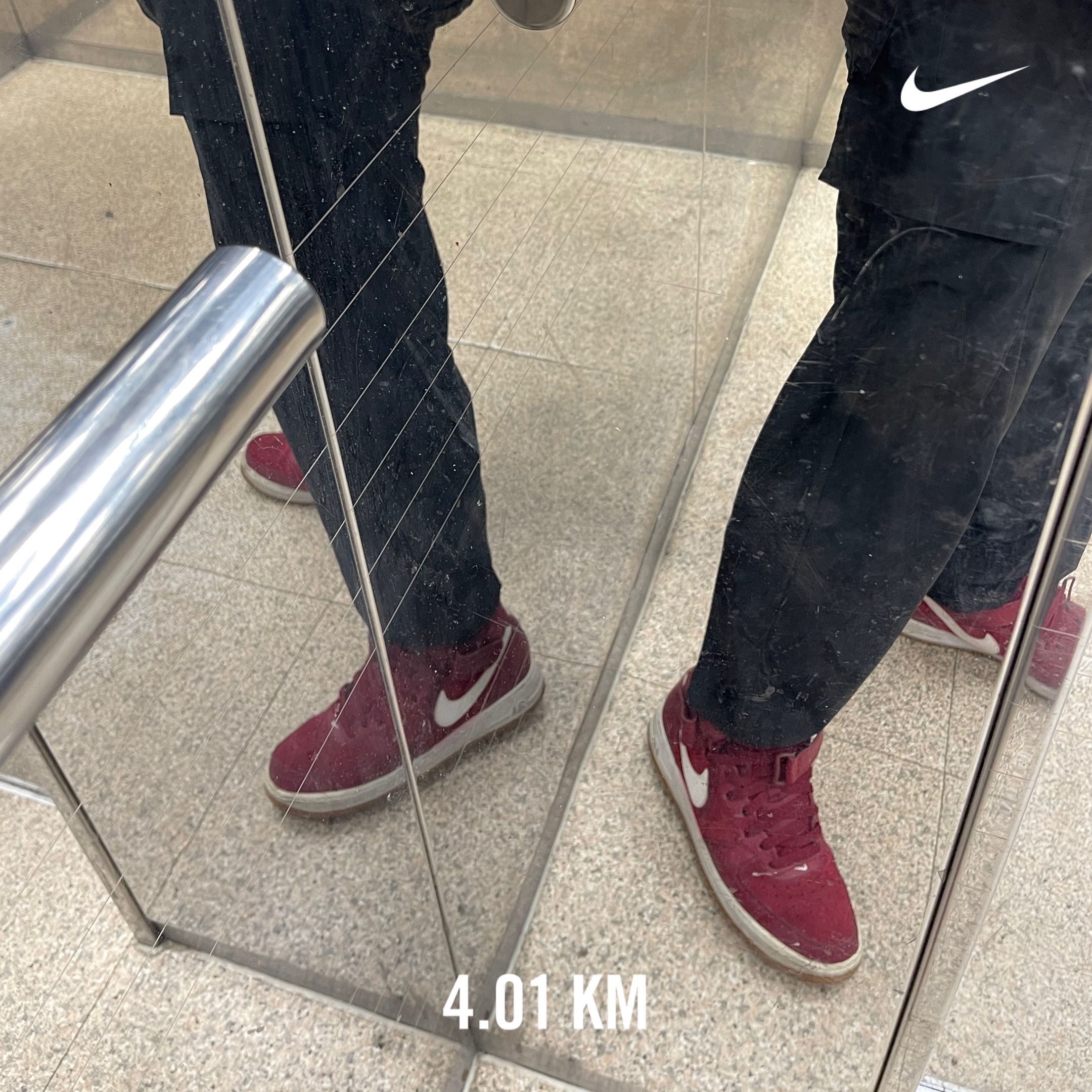 Nike Air Force 1 Mid '07 QS Chocolate 착용 스타일