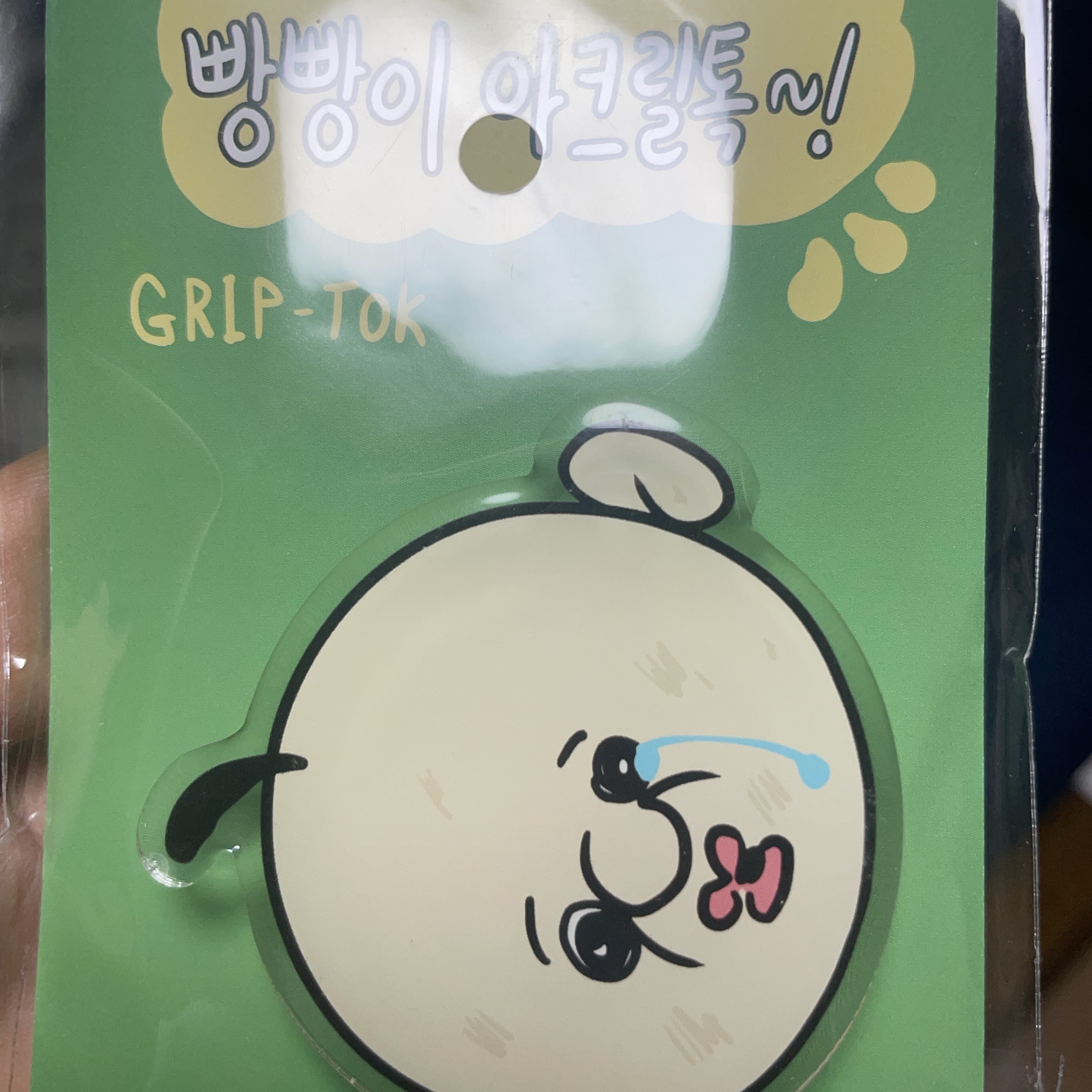 Bbangbbang No Money Acrylic Smarttok 착용 스타일