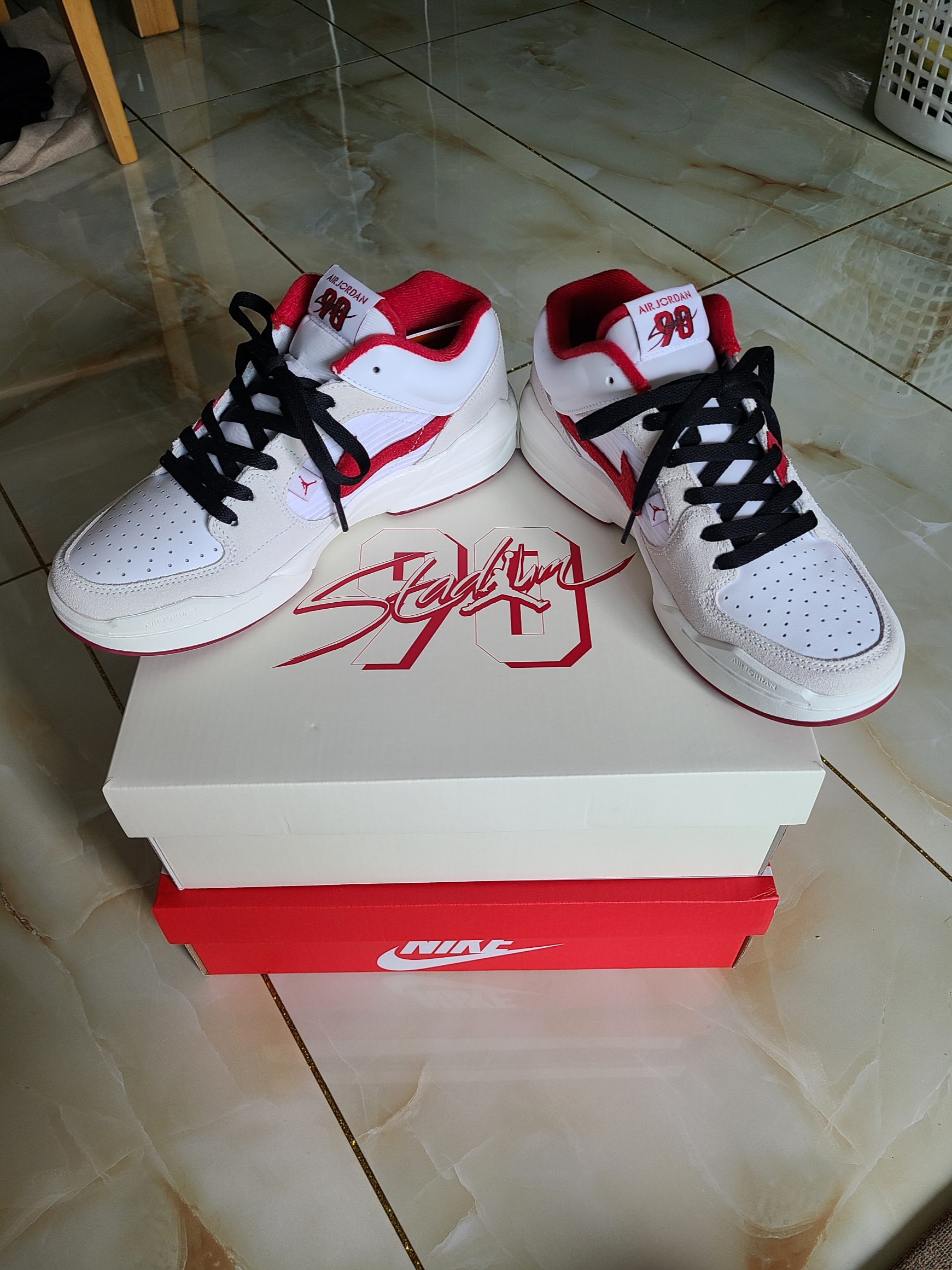 Jordan Stadium 90 White Clover 착용 스타일 - 6