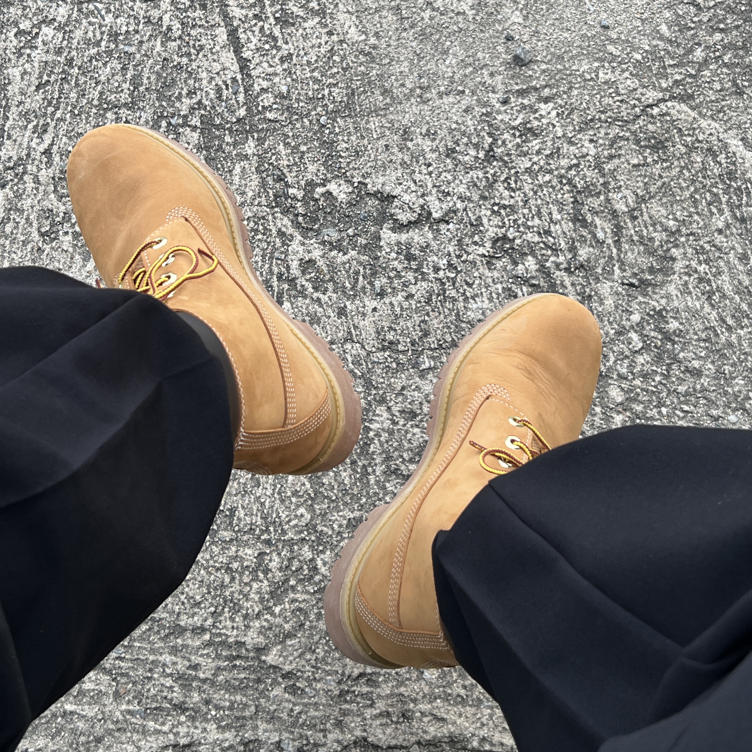 Timberland Premium 6 inch Waterproof Boot Wheat Nubuck - Wide 착용 스타일