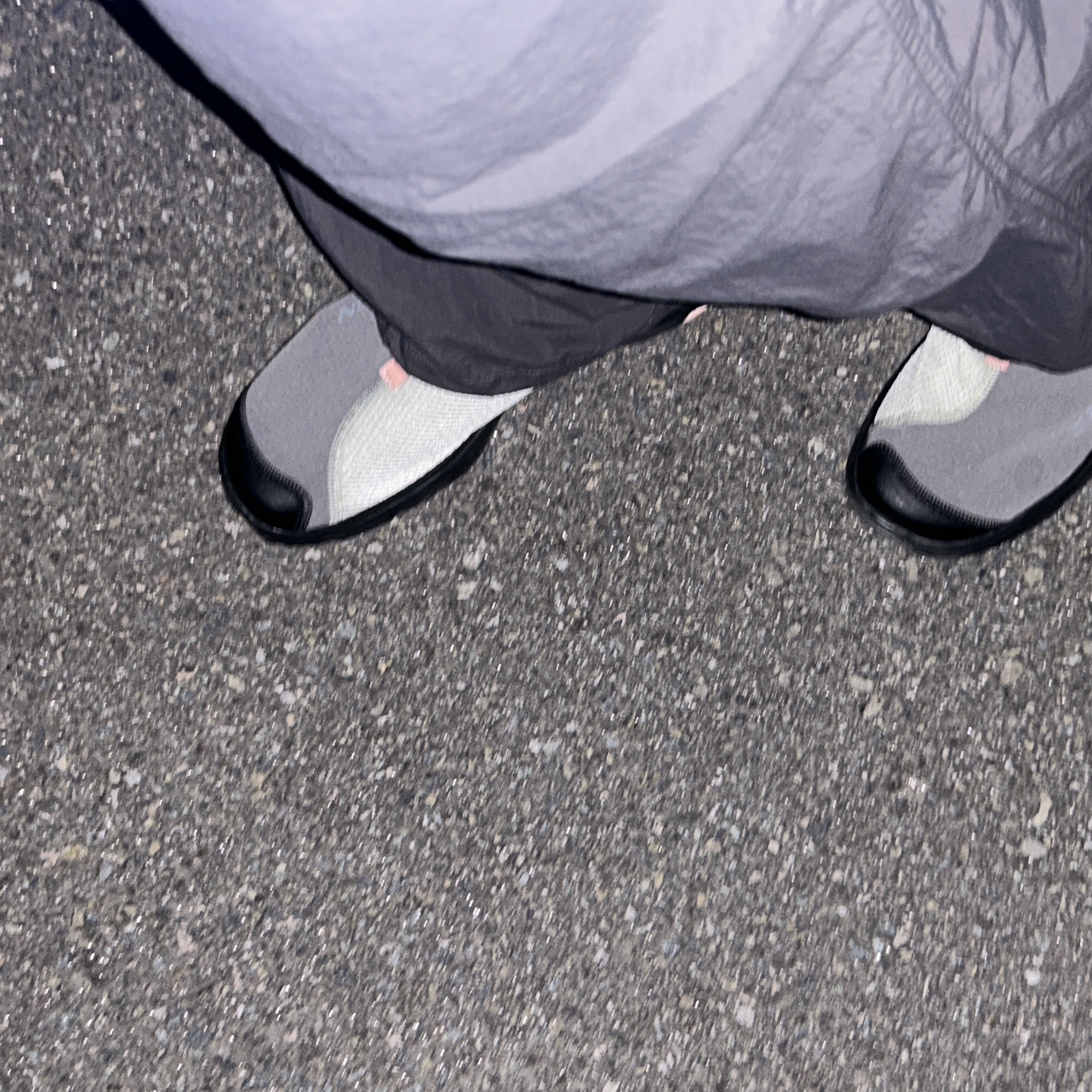 Salomon RX Slide 3.0 Pewter 착용 스타일