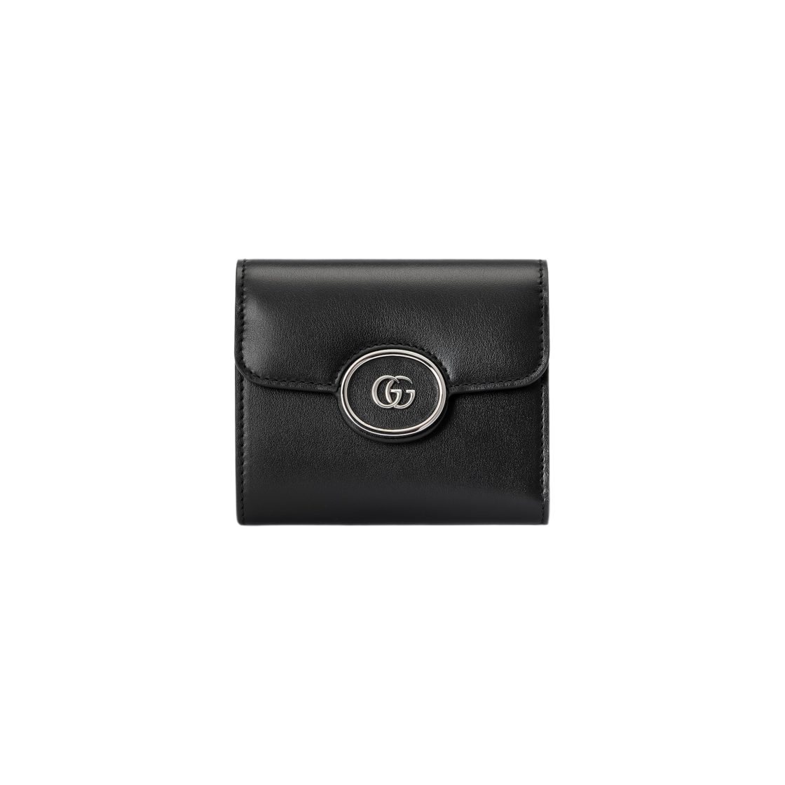 Gucci Petite GG Medium Wallet Black Leather 상세 이미지 1