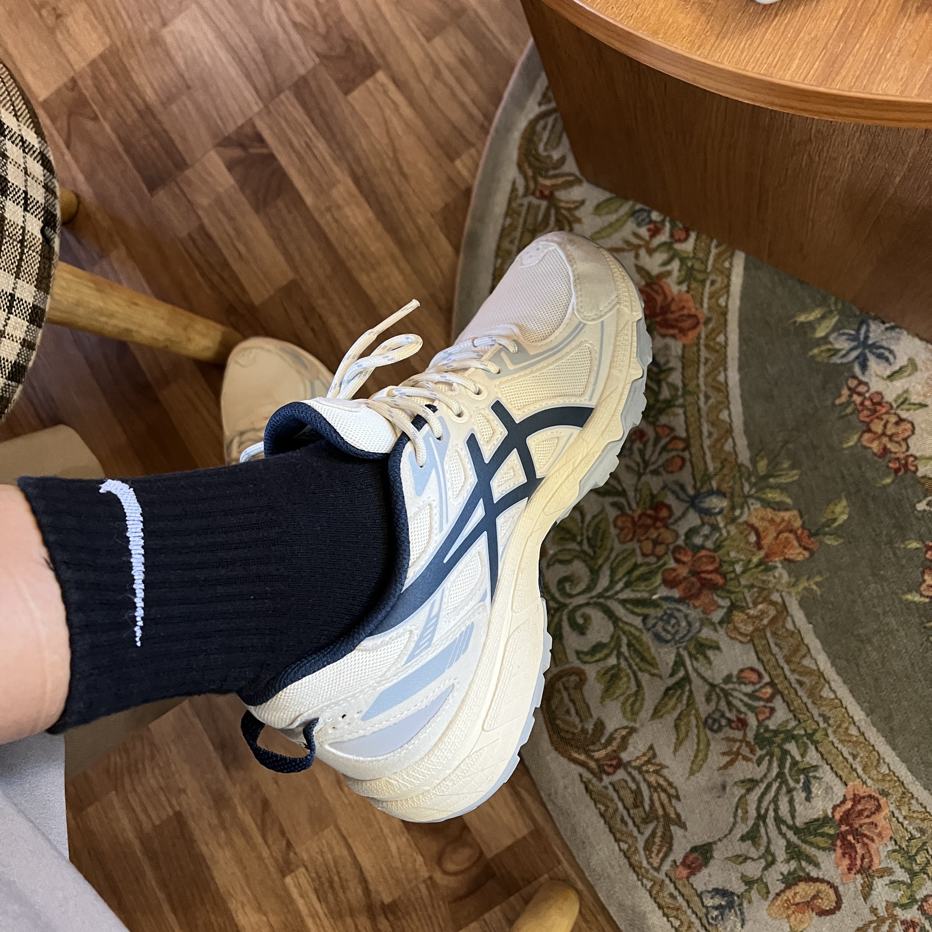 Asics Gel-Venture 6 SPS Birch French Blue 착용 스타일 - 4