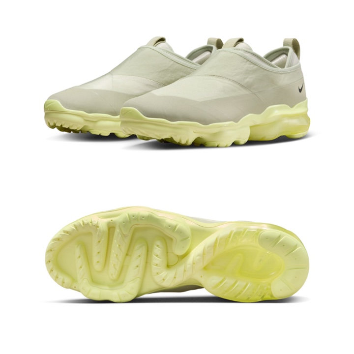 Nike Air VaporMax Moc Roam Light Stone and Luminous Green 착용 스타일 - 2