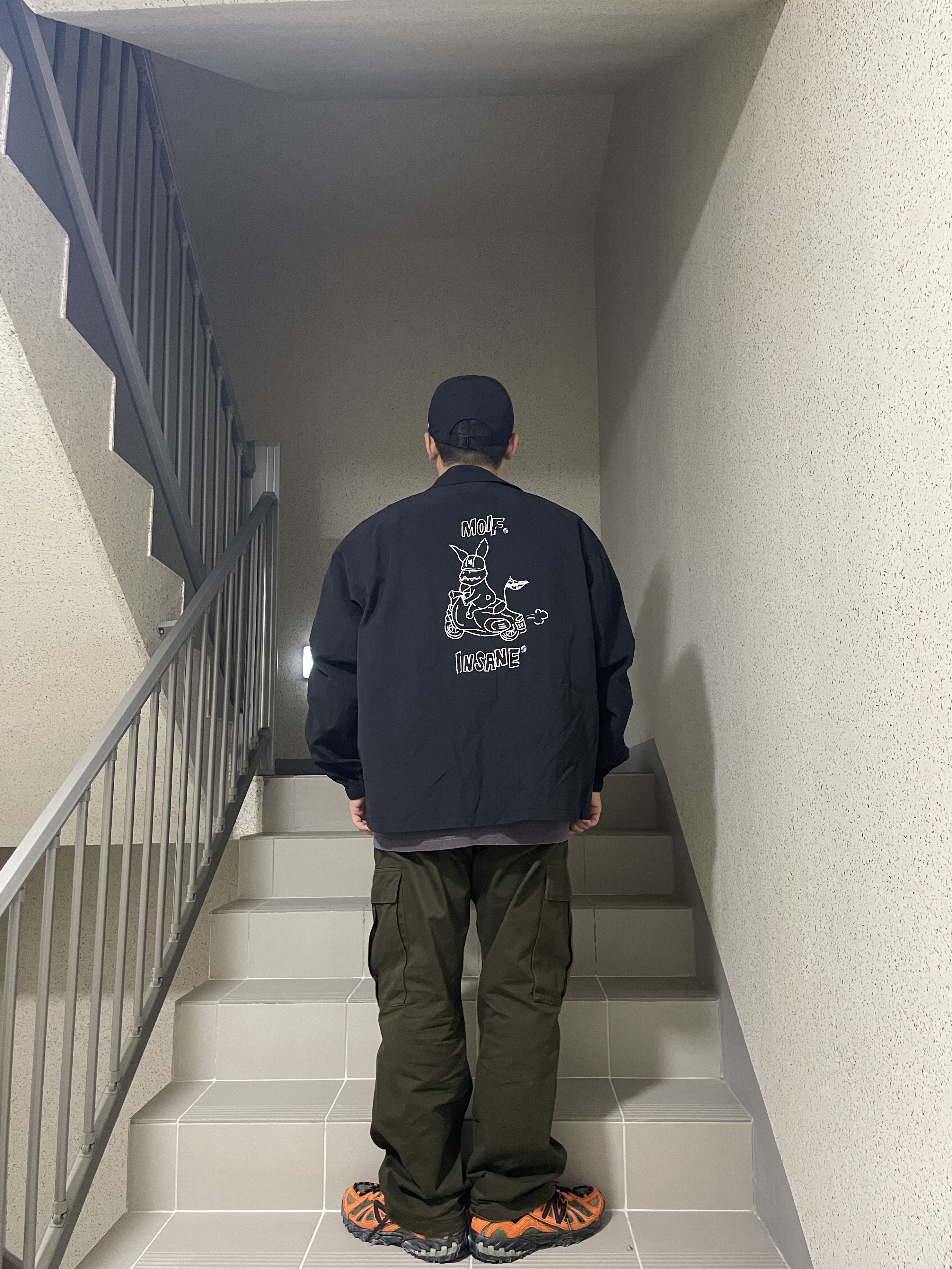 New Balance x Joe Freshgoods Beneath the Surface 610 Lil Swamps Orange 착용 스타일 - 4