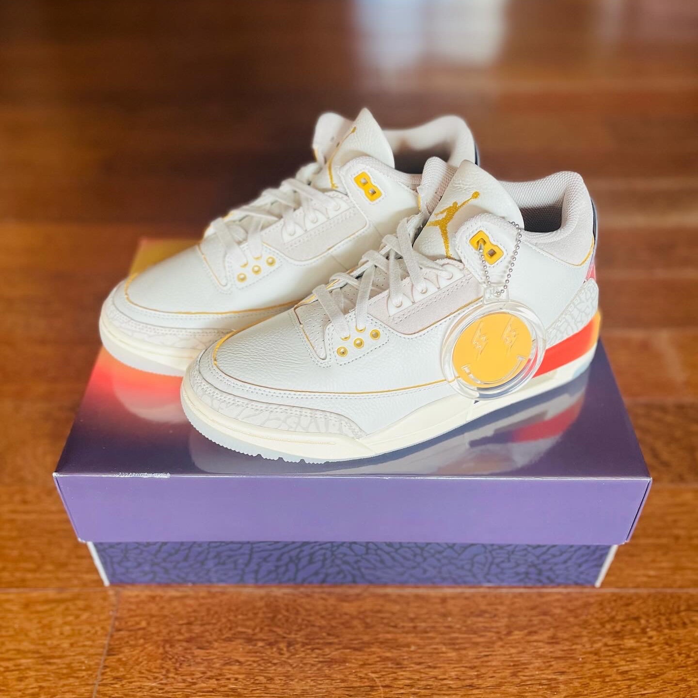 Jordan 3 x J Balvin Retro SP Sunset 착용 스타일 - 1