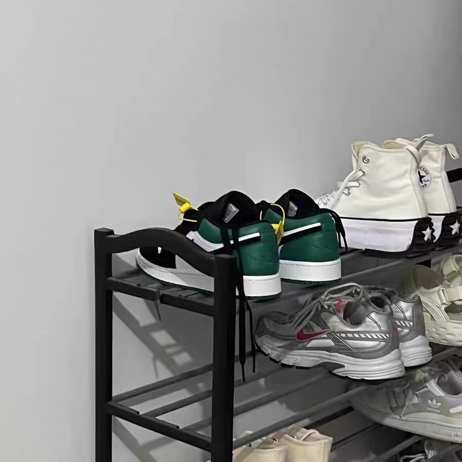 (GS) Jordan 1 Low Black Mystic Green 착용 스타일 - 2