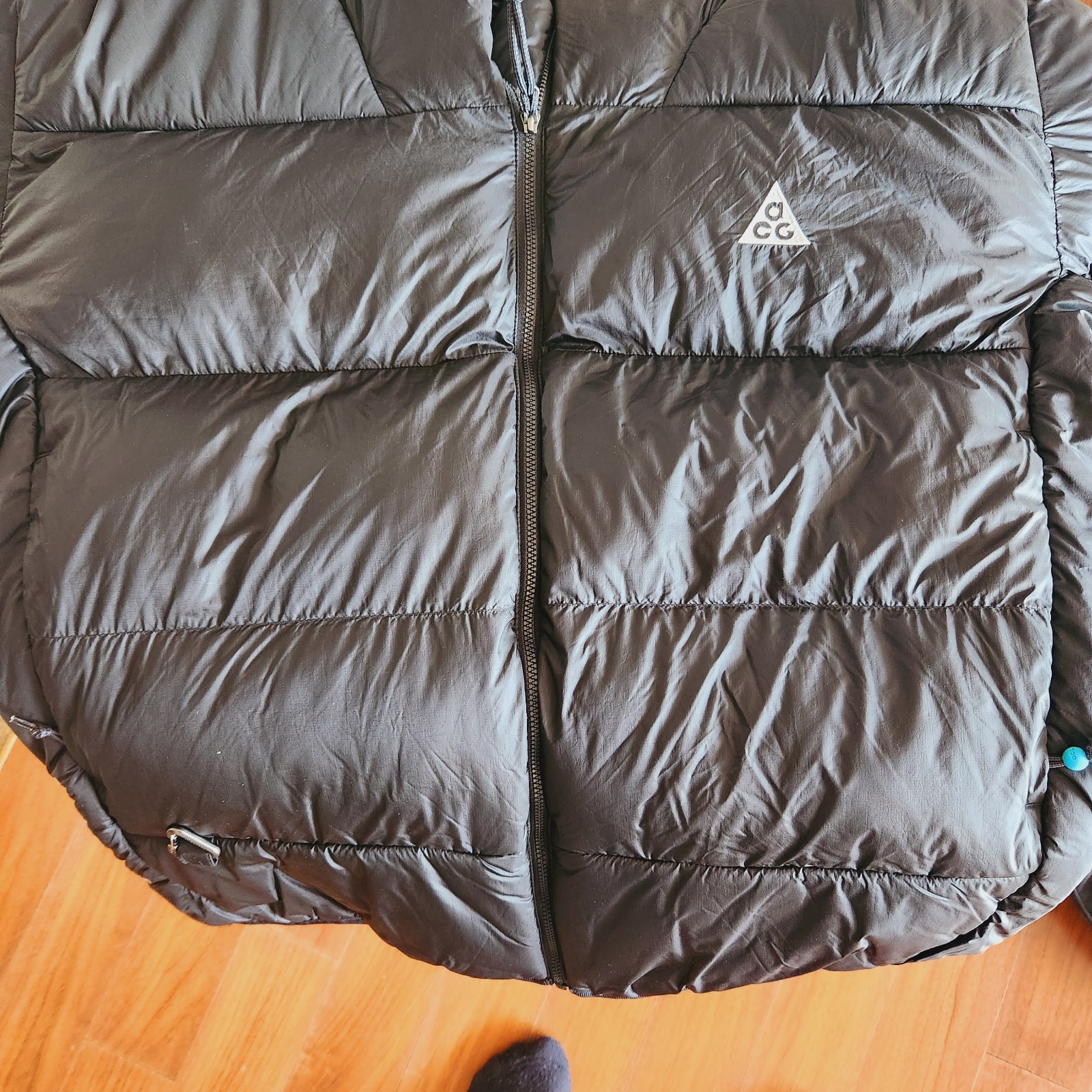 Nike ACG Therma-Fit ADV Lunar Lake Puffer Jacket Black - Asia 착용 스타일 - 2